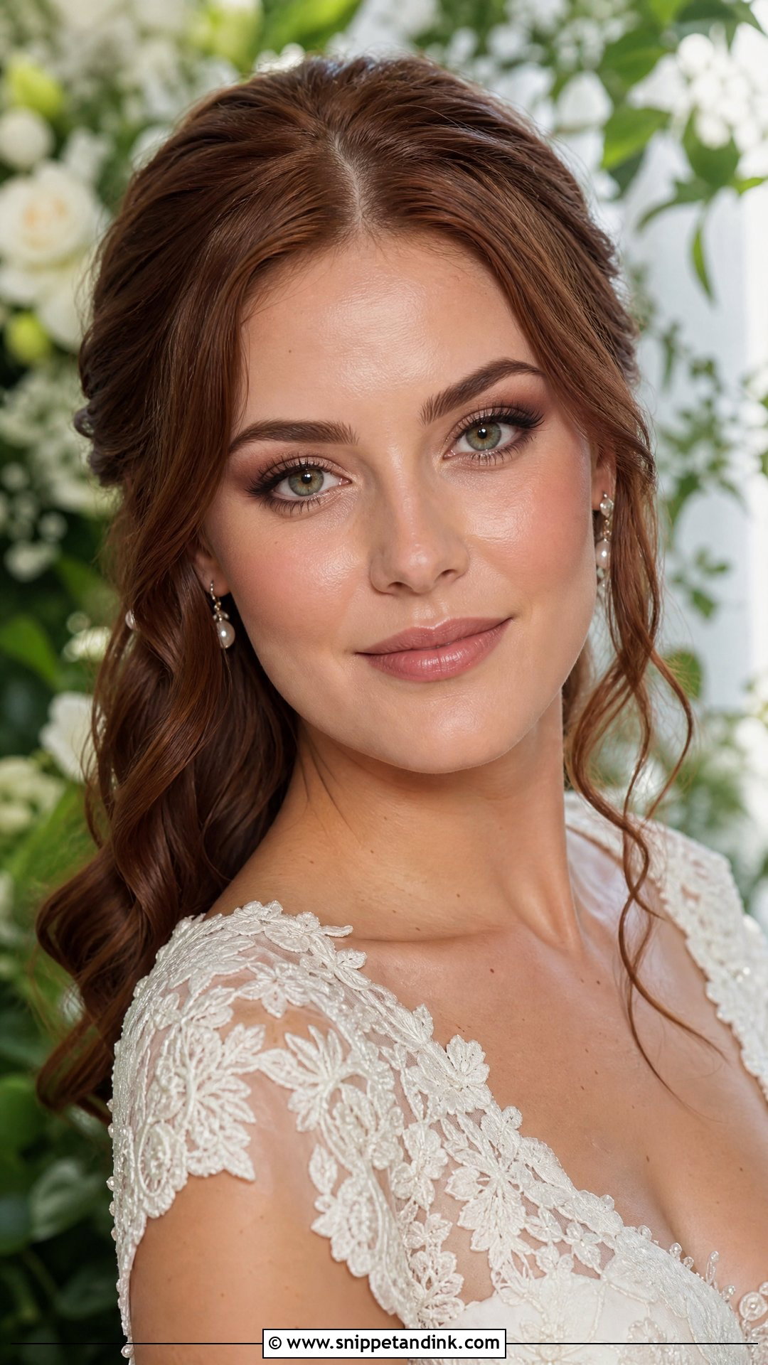 Dewy Bridal Makeup For Green Eyes - Snippet and Ink - 25 Dewy Bridal Makeup Ideas