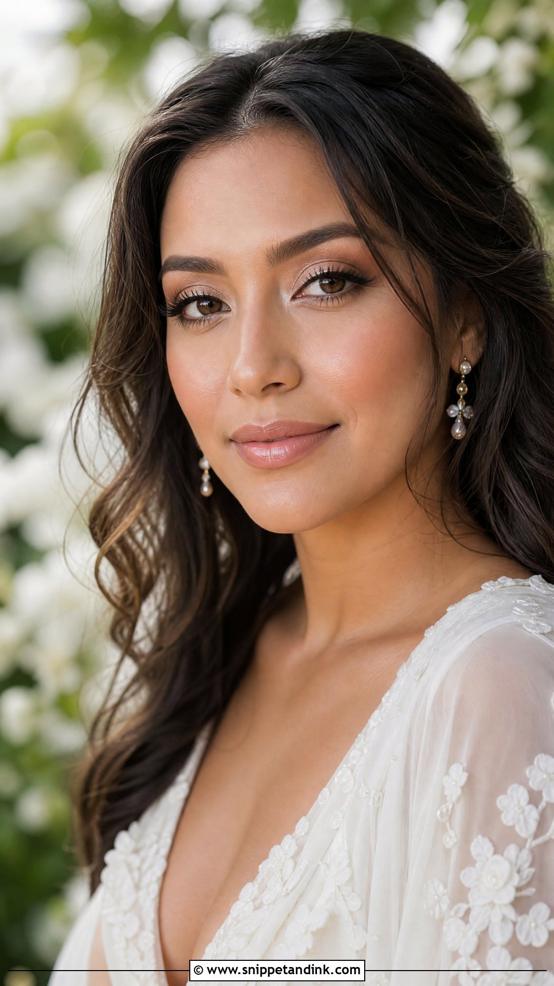 Dewy Bridal Makeup For Hazel Eyes Brunettes - Snippet and Ink - 20 Bridal Makeup for Hazel Eyes Brunettes