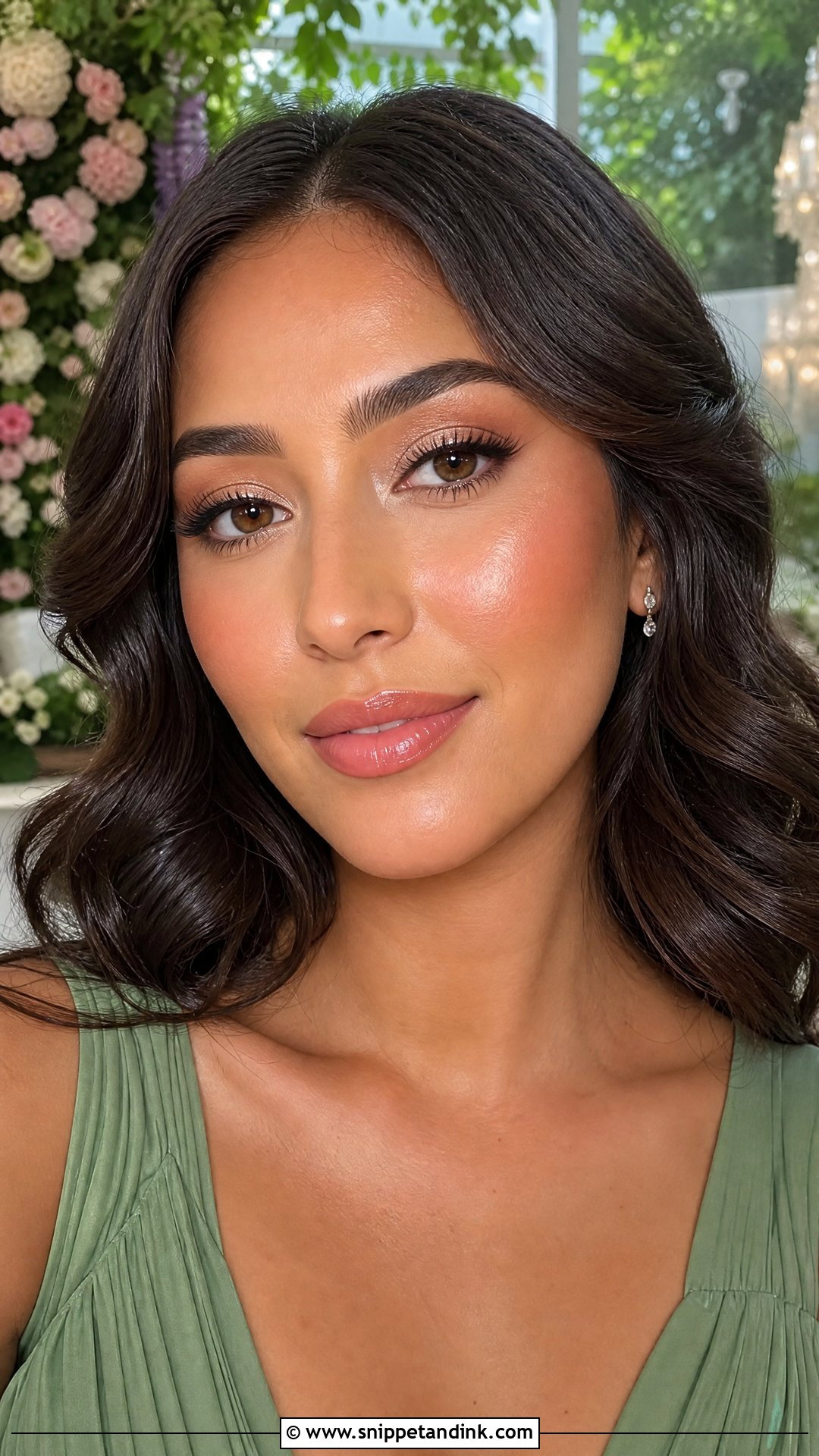 Dewy Bridesmaid Makeup - Snippet and Ink - 20 Makeup Looks for Wedding Bridesmaid