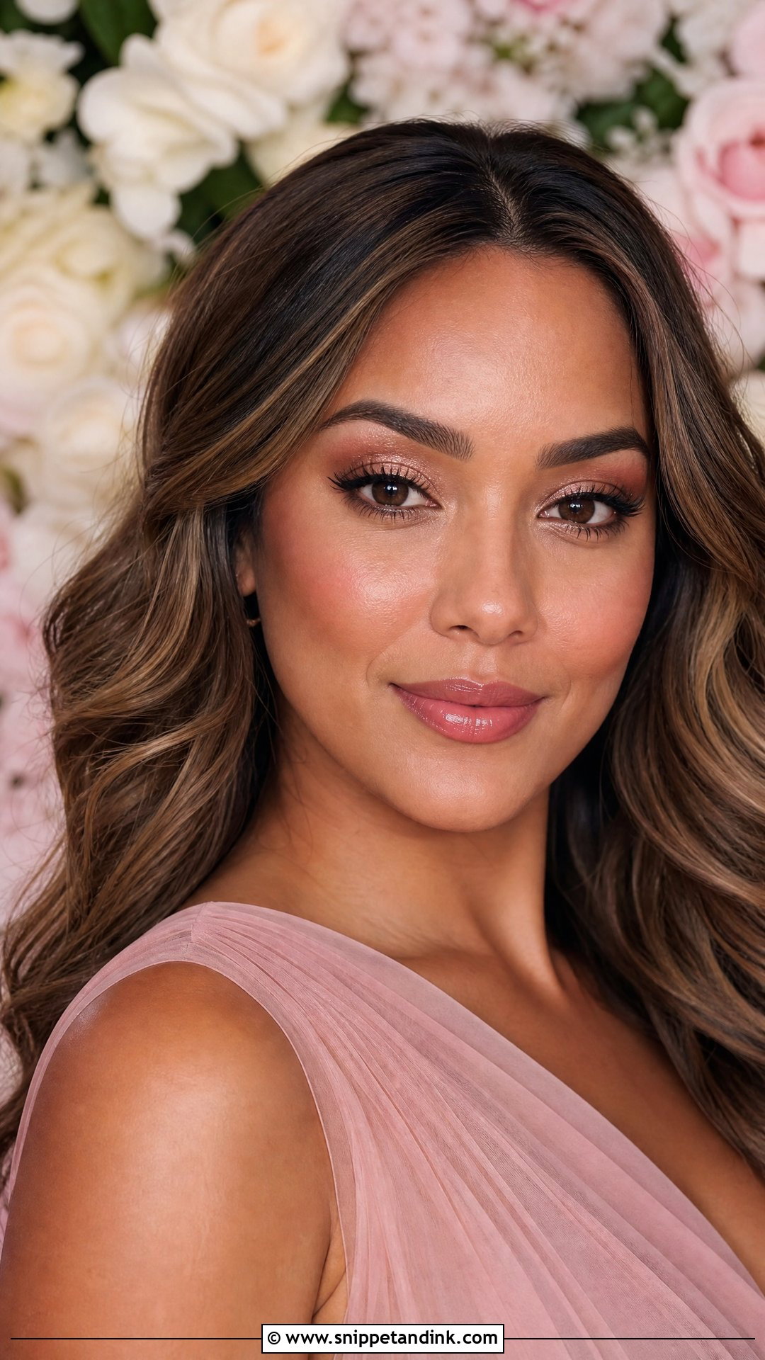 Dewy Bridesmaid Makeup - Snippet and Ink - 35 Bridesmaid Makeup Ideas