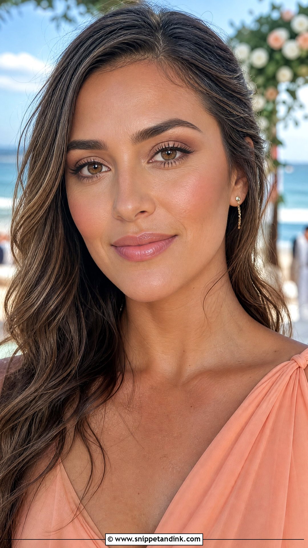 Dewy Bridesmaid Makeup for Brown Eyes - Snippet and Ink - 20 Bridesmaid Makeup for Brown Eyes Wedding