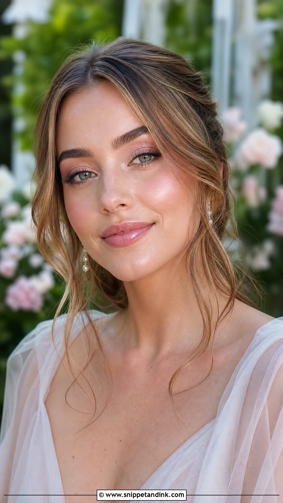 Dewy Cool Toned Wedding Makeup - Snippet and Ink - 20 Cool Toned Wedding Makeup Ideas