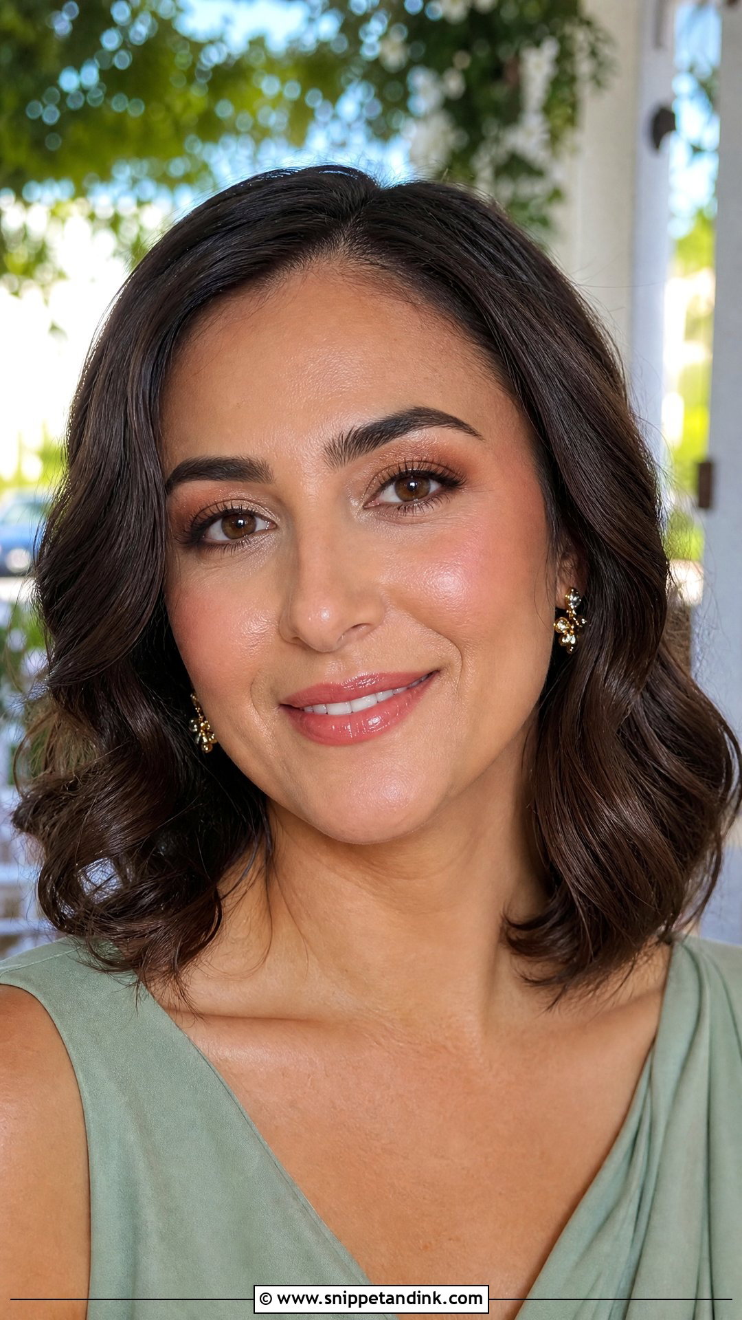 Dewy Daytime Wedding Makeup - Snippet and Ink - 20 Daytime Wedding Makeup Ideas