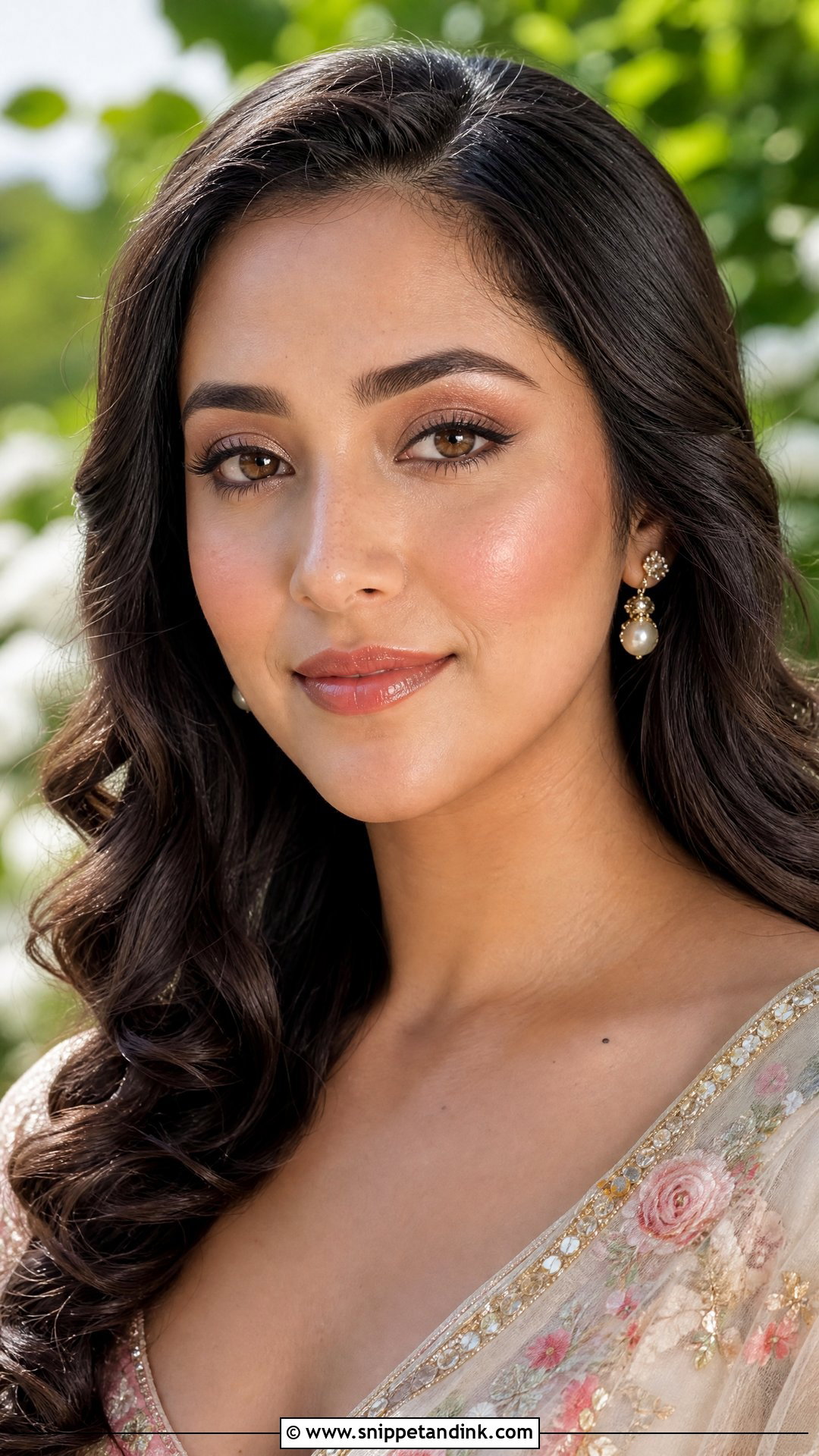 Dewy Desi Wedding Guest Makeup - Snippet and Ink - 20 Desi Wedding Guest Makeup Ideas