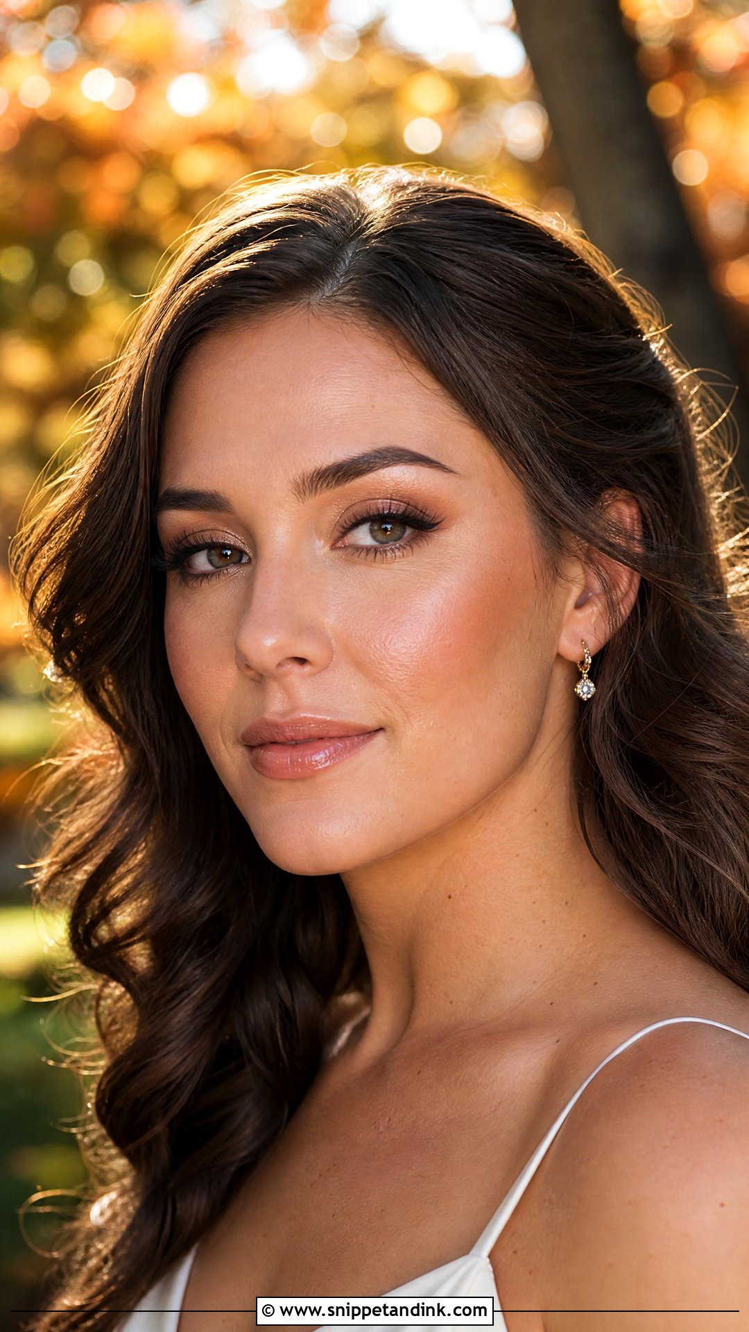 Dewy Fall Wedding Makeup For Brown Eyes - Snippet and Ink - 20 Fall Wedding Makeup for Bride Brown Eyes