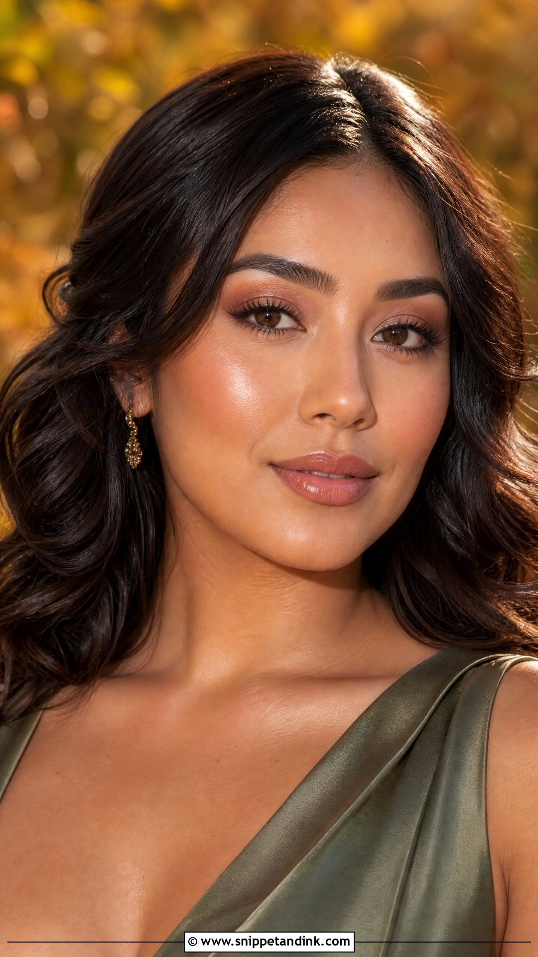 Dewy Fall Wedding Makeup - Snippet and Ink - 20 Natural Fall Wedding Makeup Ideas
