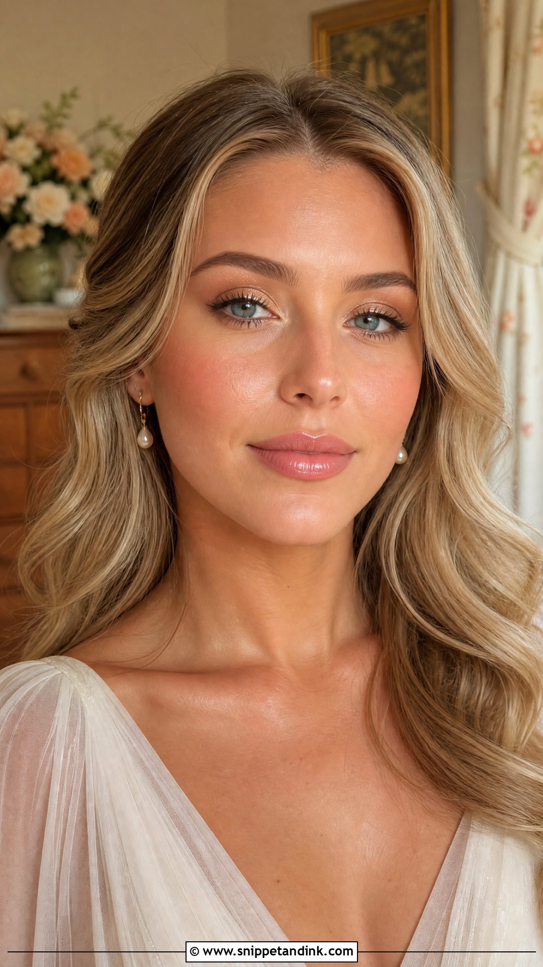 Dewy Glam Wedding Makeup - Snippet and Ink - 25 Glamorous Wedding Makeup Ideas