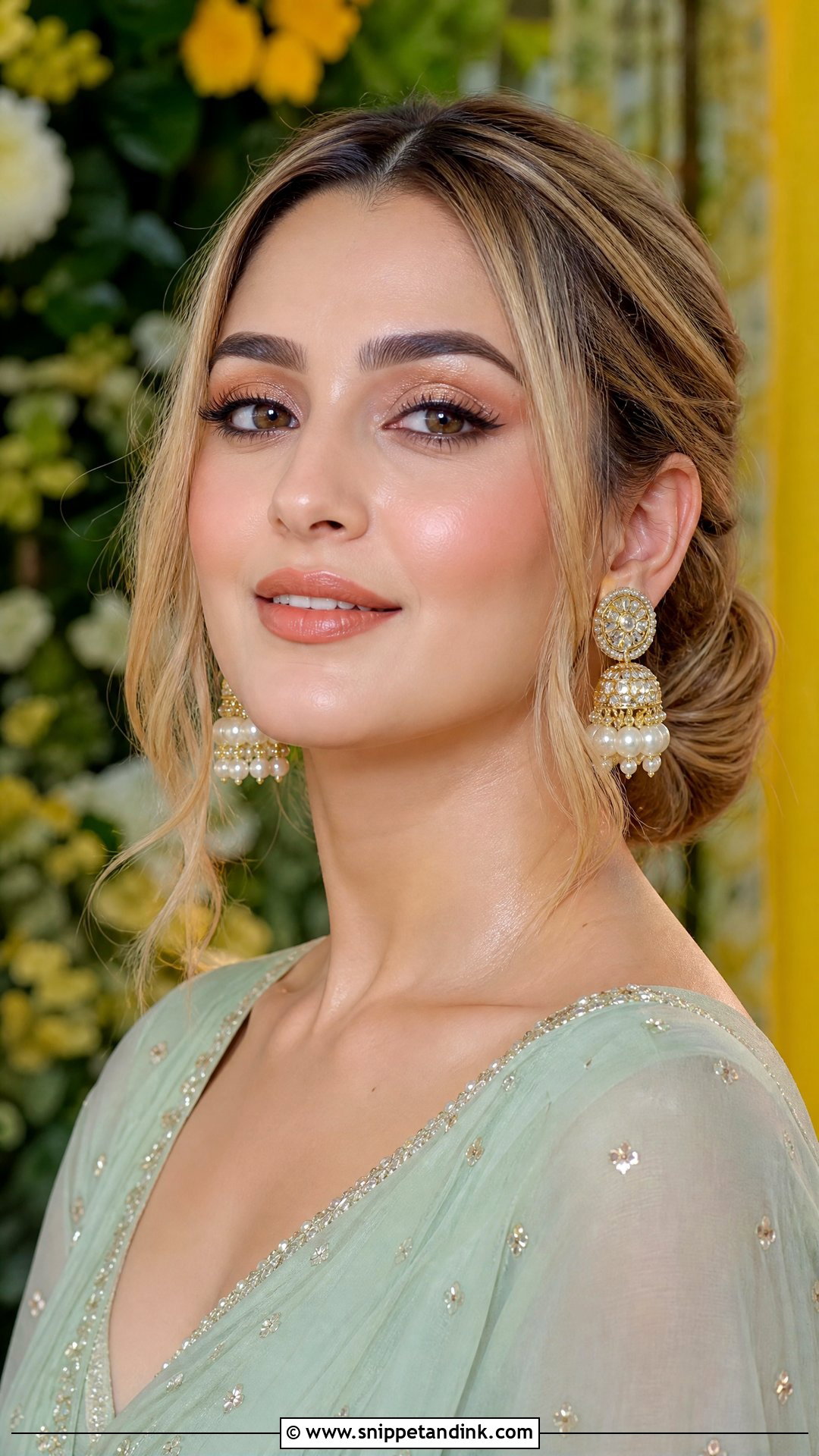 Dewy Indian Wedding Guest Makeup - Snippet and Ink - 20 Makeup for Indian Wedding Guest Ideas