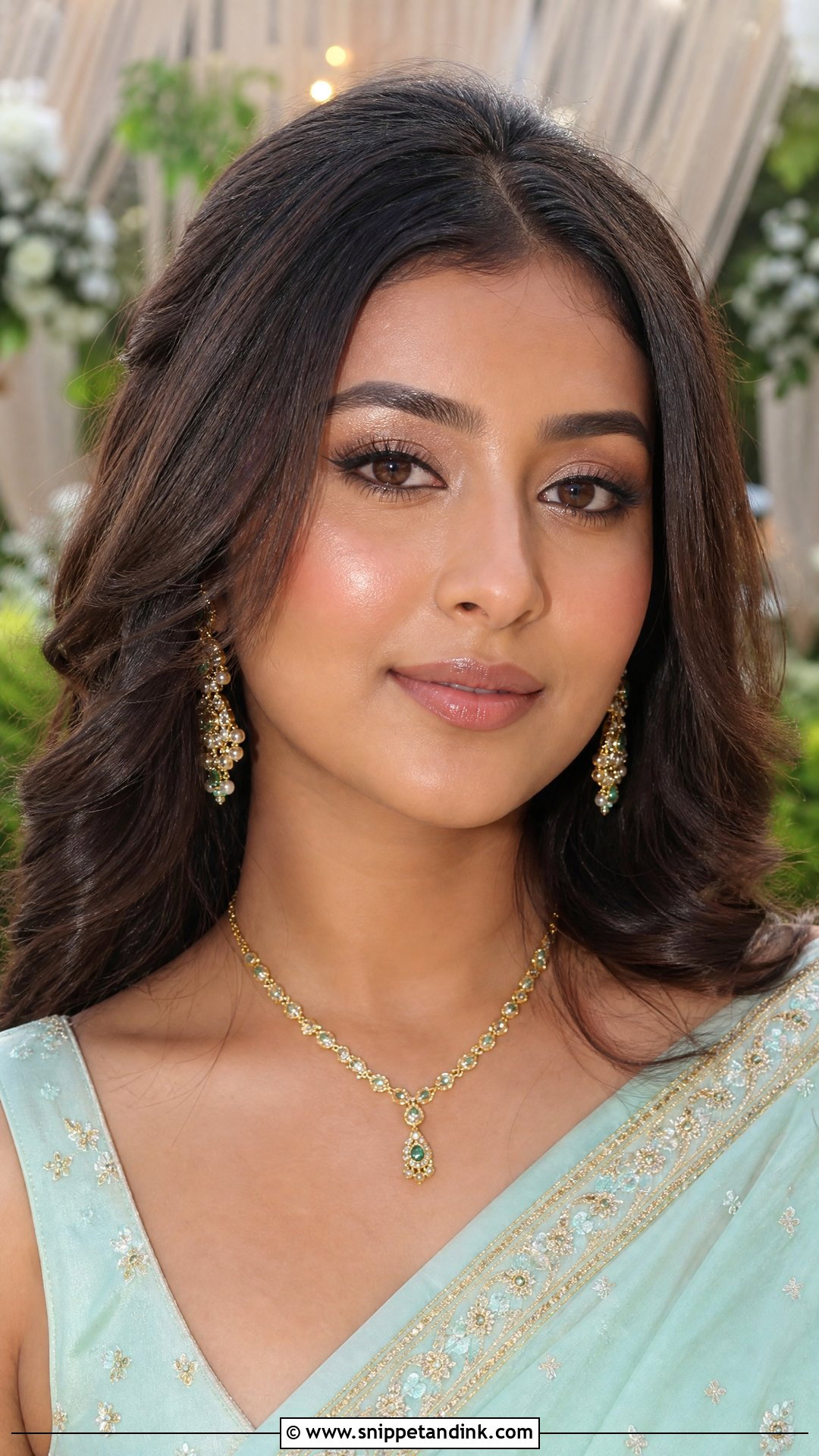 Dewy Indian Wedding Makeup - Snippet and Ink - 20 Natural Indian Wedding Makeup Ideas