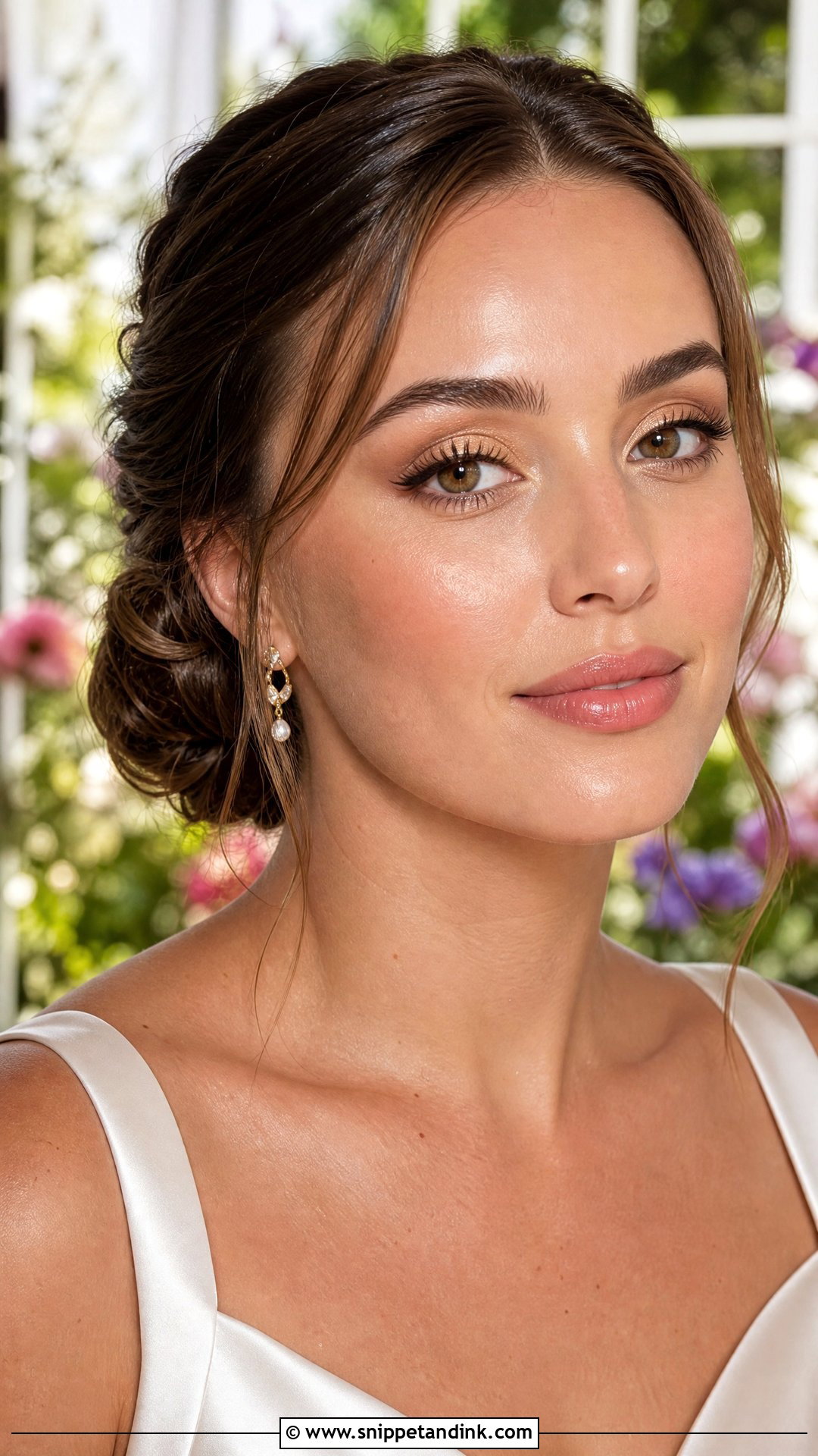 Dewy Light Bridal Makeup - Snippet and Ink - 25 Light Bridal Makeup Ideas
