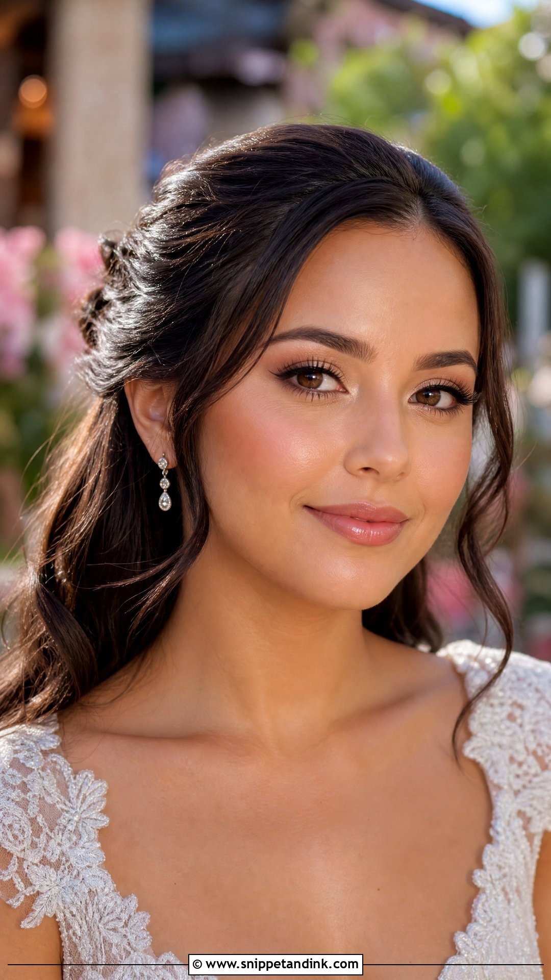 Dewy Morning Wedding Makeup - Snippet and Ink - 20 Morning Wedding Makeup Ideas