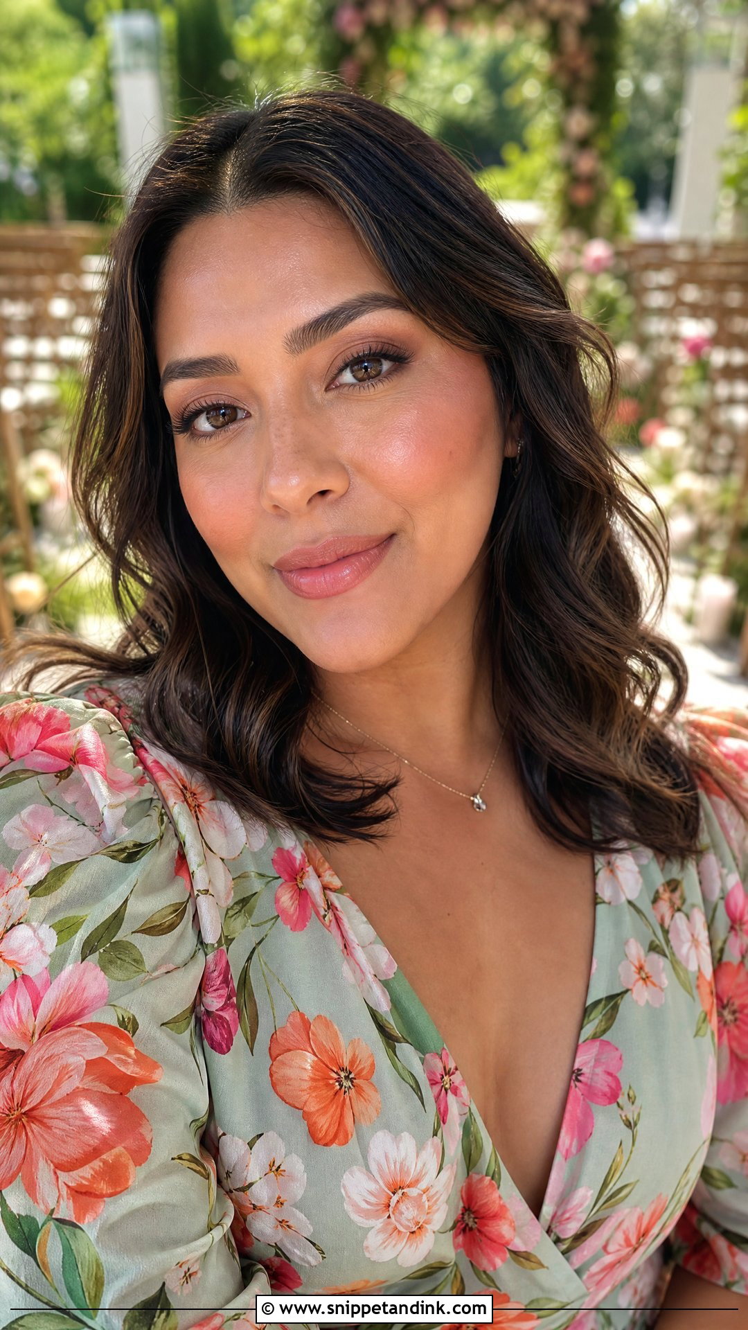 Dewy Natural Spring Wedding Makeup - Snippet and Ink - 25 Spring Wedding Makeup Ideas