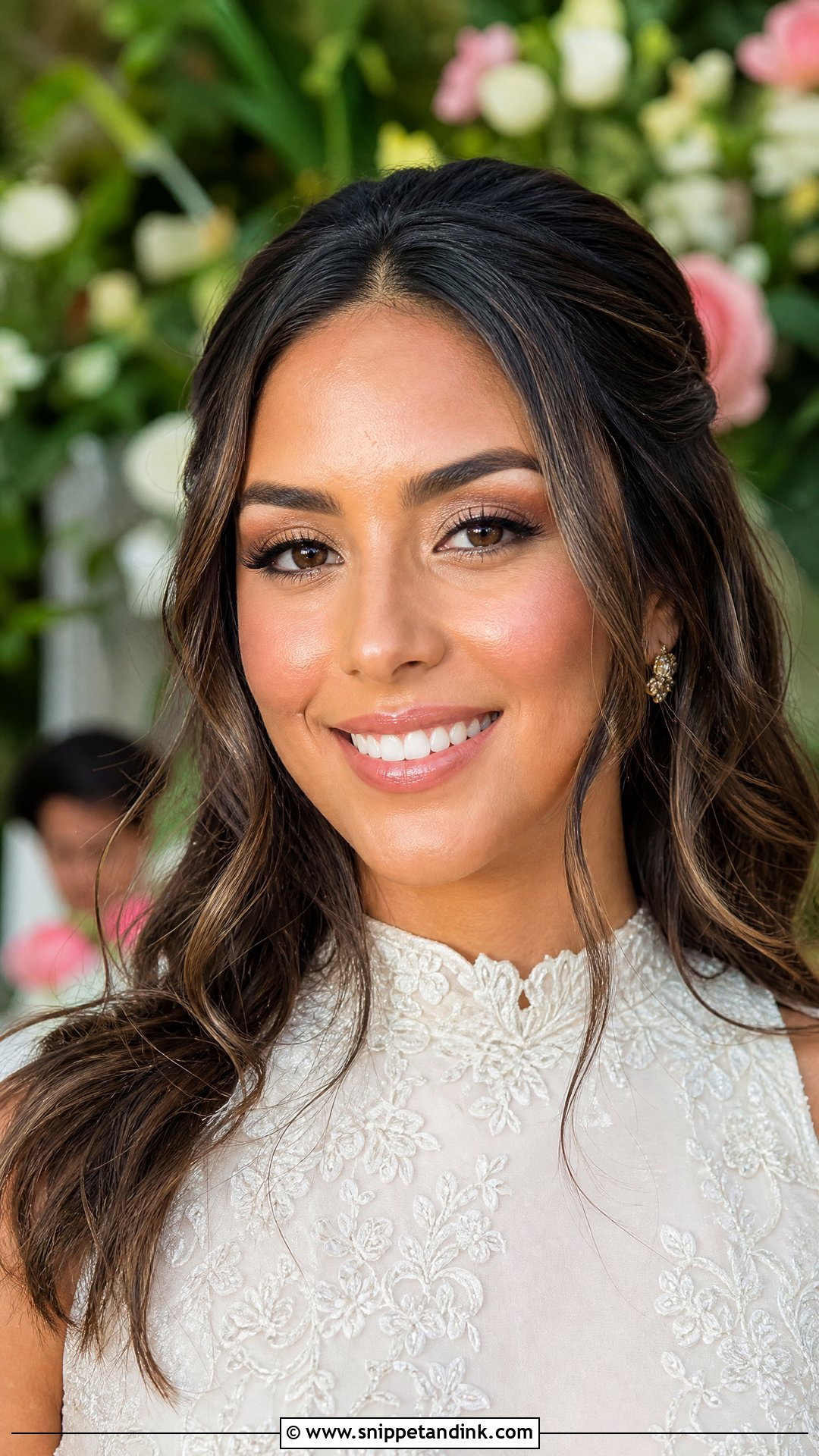 Dewy Natural Wedding Makeup - Snippet and Ink - 25 Natural Glam Wedding Make Up Ideas