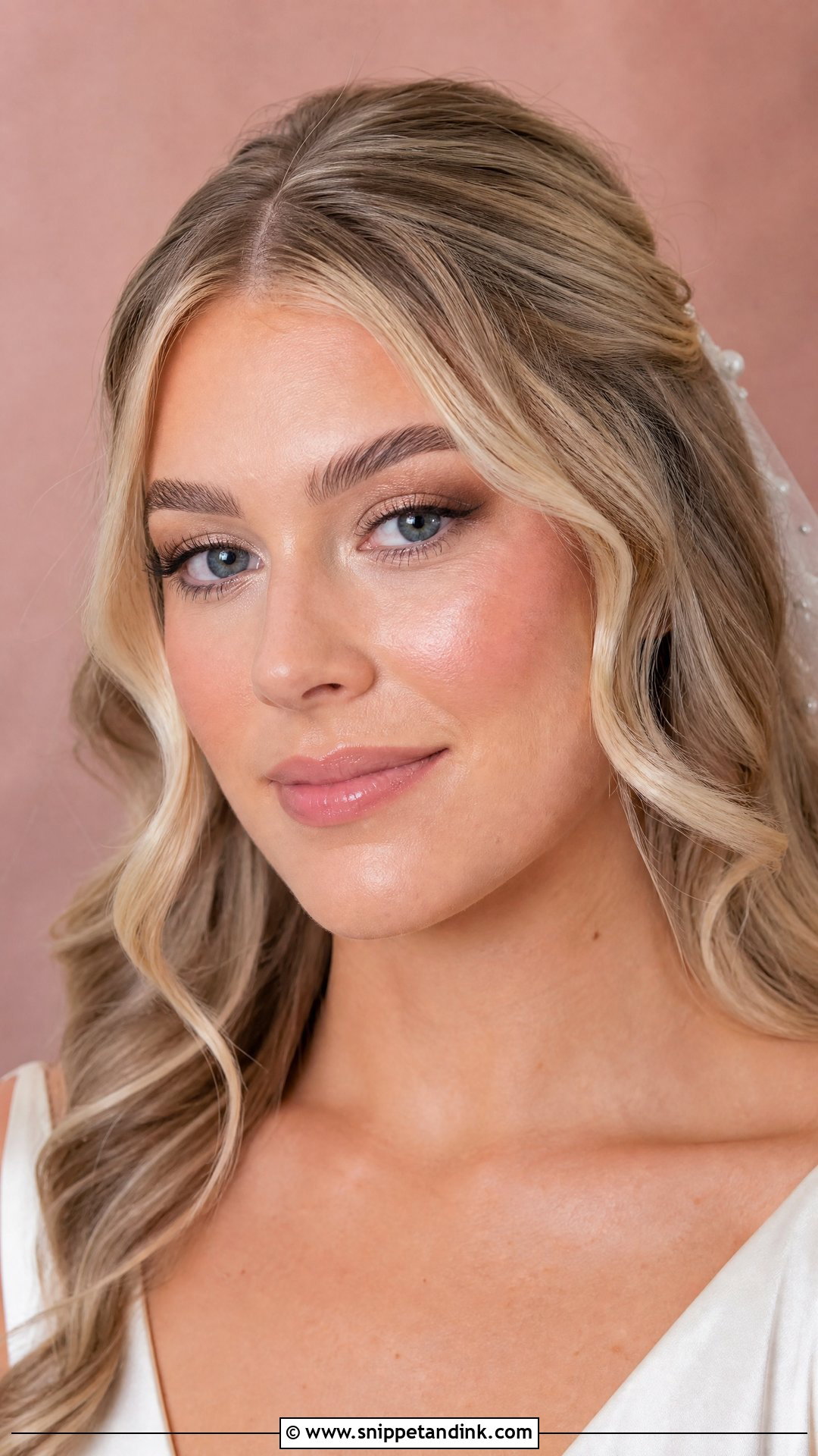 Dewy Natural Wedding Makeup - Snippet and Ink - 20 Dewy Wedding Makeup Ideas