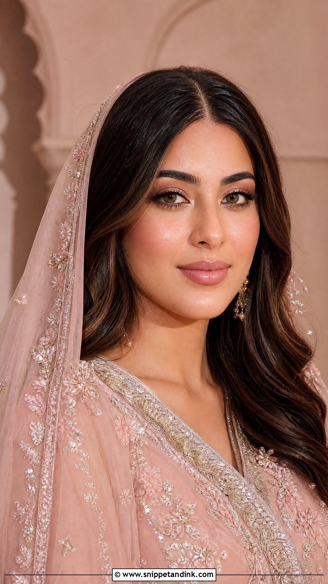 Dewy Nikkah Bridal Makeup - Snippet and Ink - 20 Nikkah Bridal Makeup Looks