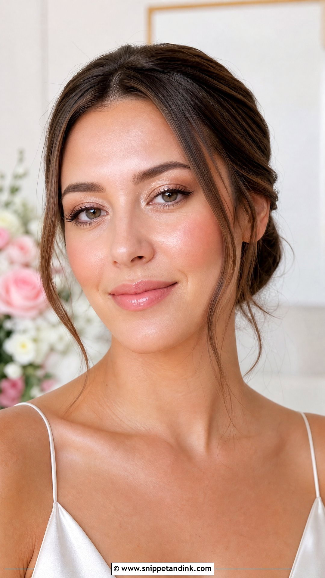 Dewy No Makeup Bride - Snippet and Ink - 20 No Makeup Bride Ideas