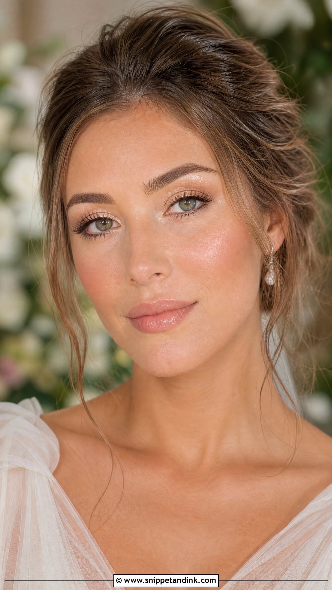 Dewy Nude Wedding Makeup - Snippet and Ink - 20 Nude Wedding Makeup Ideas
