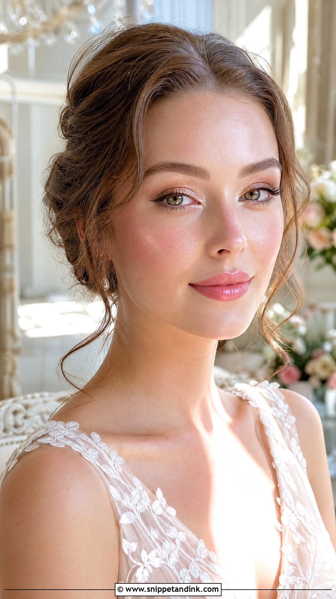 Dewy Pale Wedding Makeup - Snippet and Ink - 20 Pale Wedding Makeup Ideas