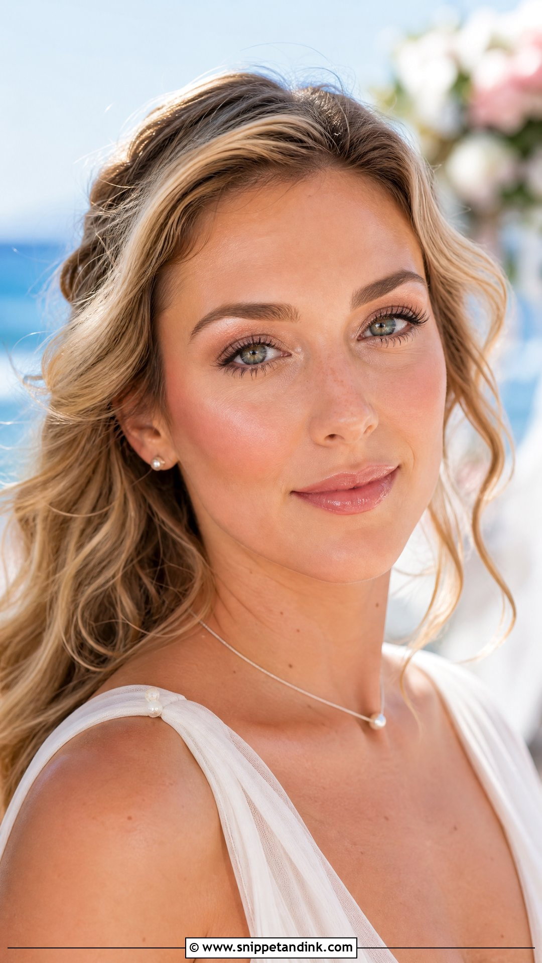 Dewy Rose Bridal Makeup - Snippet and Ink - 20 Rose Bridal Makeup Ideas