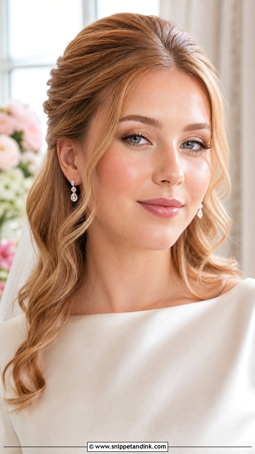 Dewy Soft Bridal Makeup - Snippet and Ink - 30 Soft Bridal Makeup Ideas