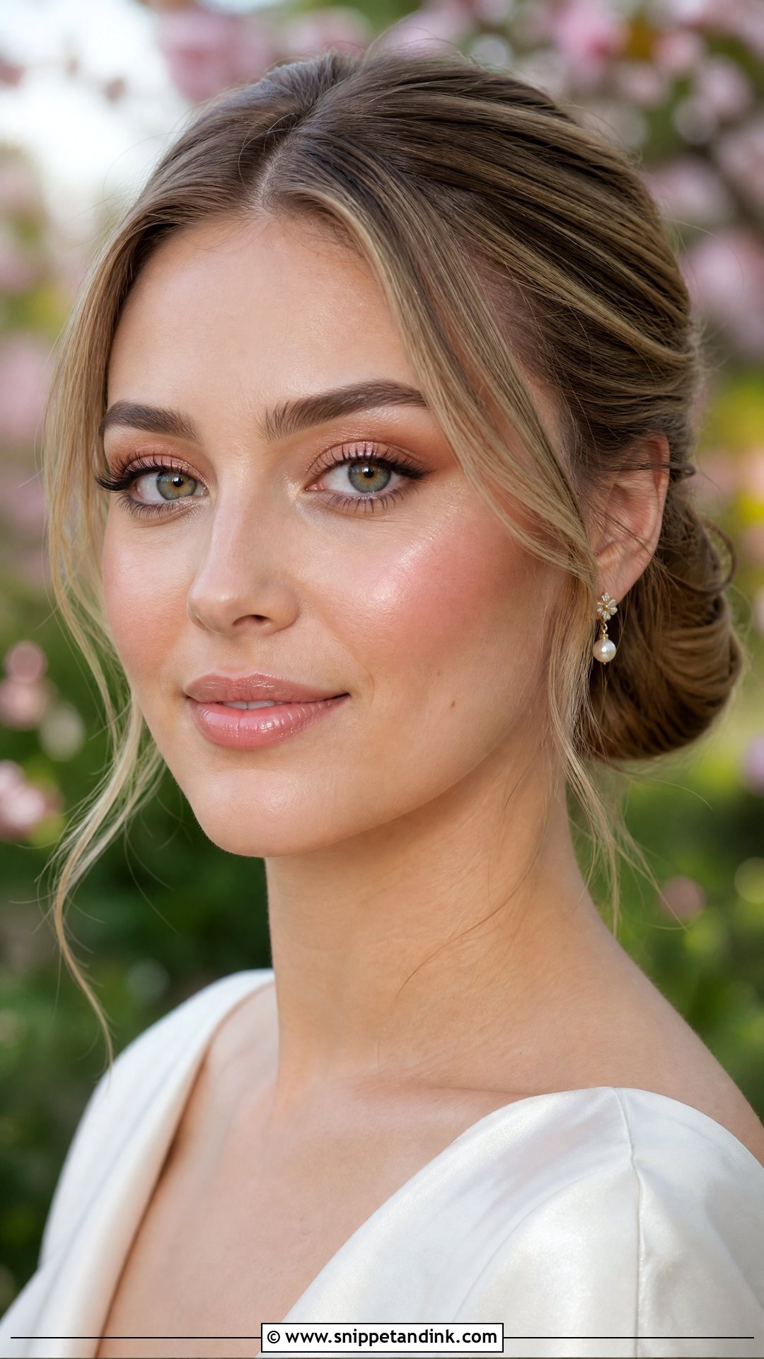 Dewy Spring Bridal Makeup - Snippet and Ink - 20 Spring Bridal Makeup Ideas