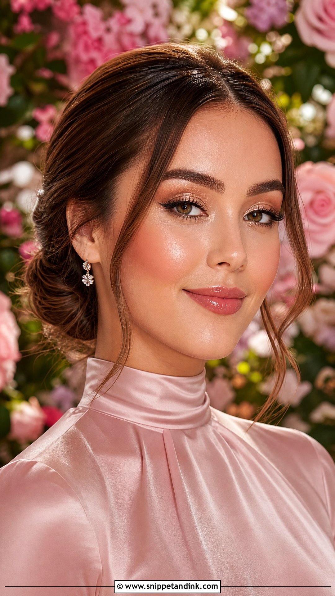 Dewy Spring Wedding Makeup - Snippet and Ink - 20 Spring Wedding Makeup Looks