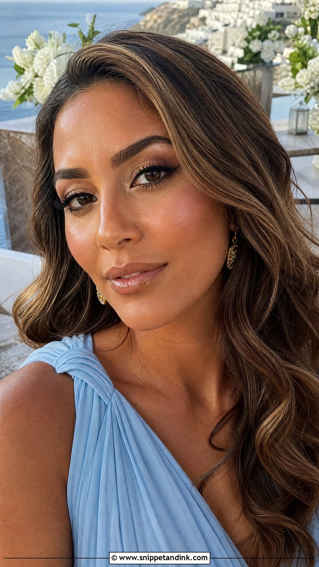 Dewy Summer Wedding Makeup for Brown Eyes - Snippet and Ink - 20 Summer Wedding Makeup for Brown Eyes