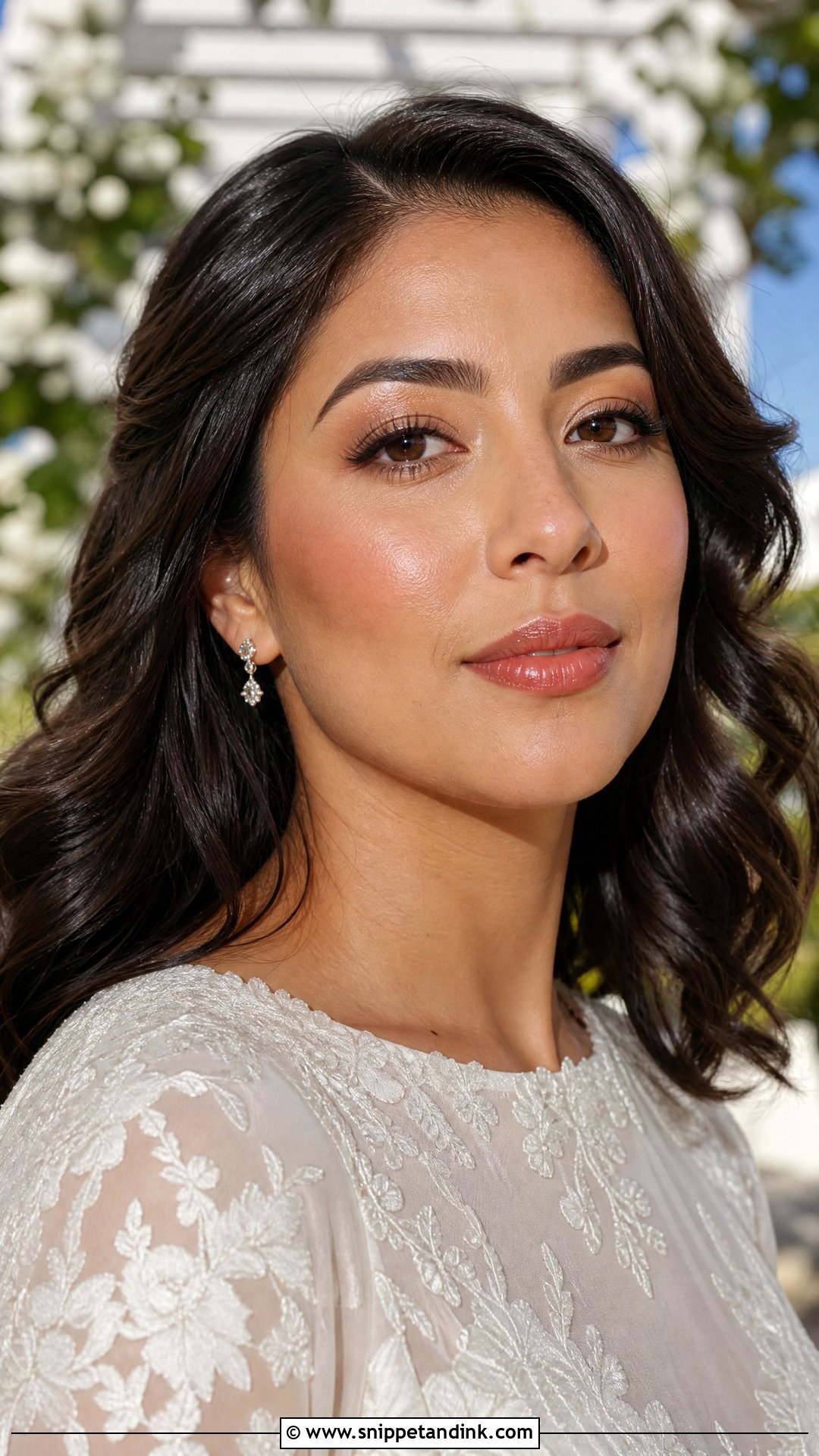 Dewy Wedding Makeup - Snippet and Ink - 20 Beautiful Wedding Makeup Ideas