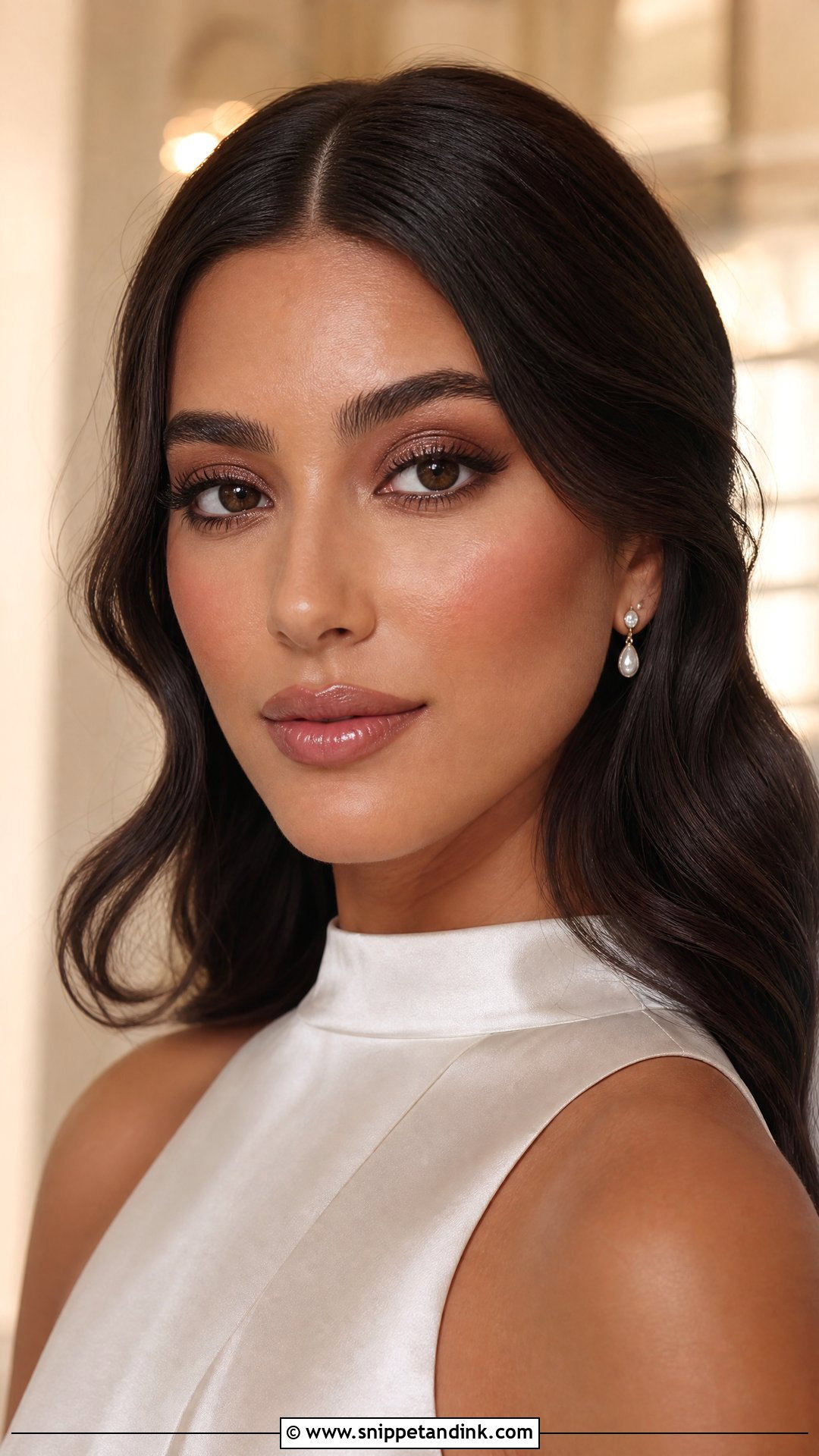Dewy Wedding Makeup - Snippet and Ink - 20 Wedding Makeup Styles