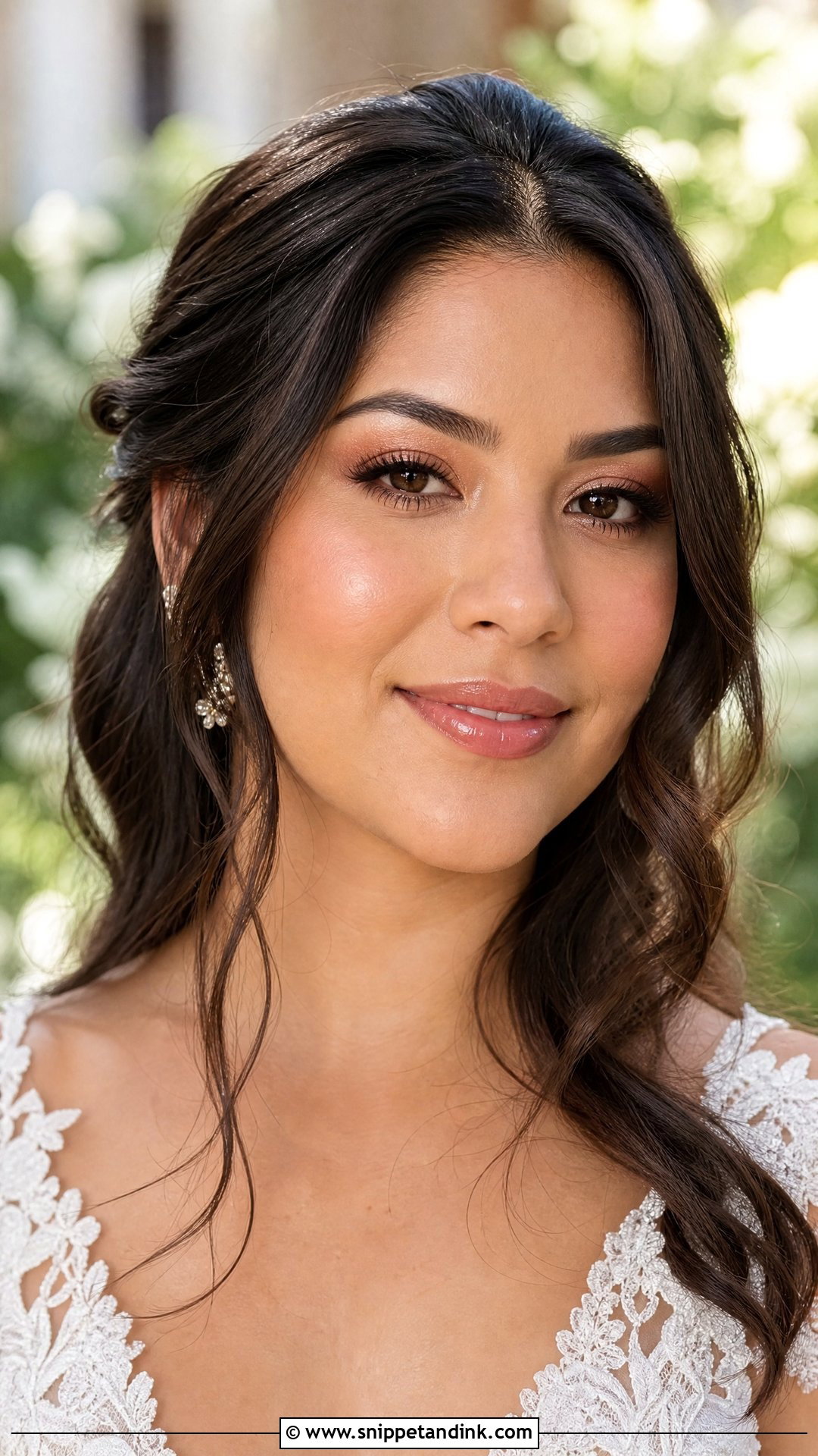 Dewy Wedding Makeup - Snippet and Ink - 25 Light Wedding Makeup Ideas