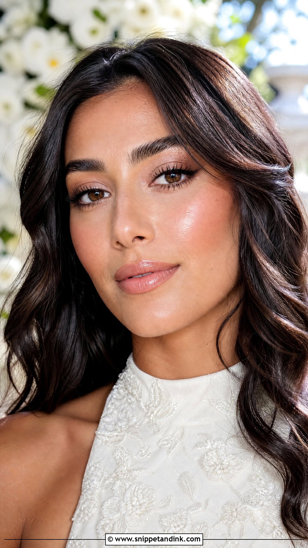 Dewy Wedding Makeup - Snippet and Ink - 25 Subtle Wedding Makeup Ideas