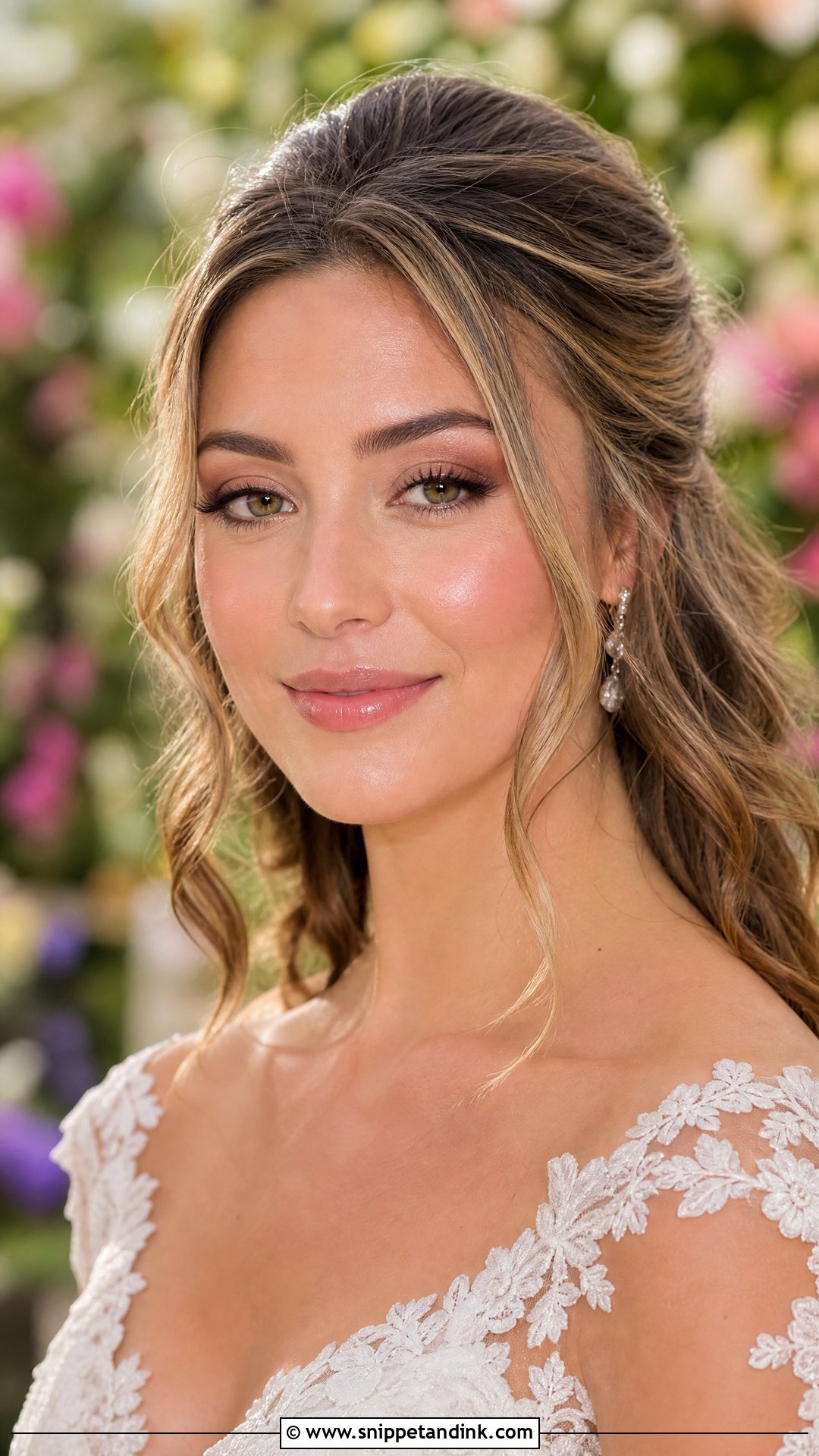 Dewy Wedding Makeup - Snippet and Ink - 25 Timeless Wedding Makeup Ideas