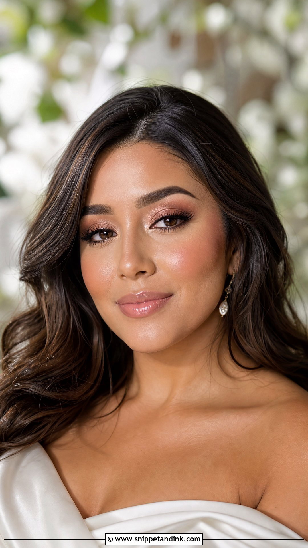 Dewy Wedding Makeup - Snippet and Ink - 25 Wedding Makeup Inspiration Ideas