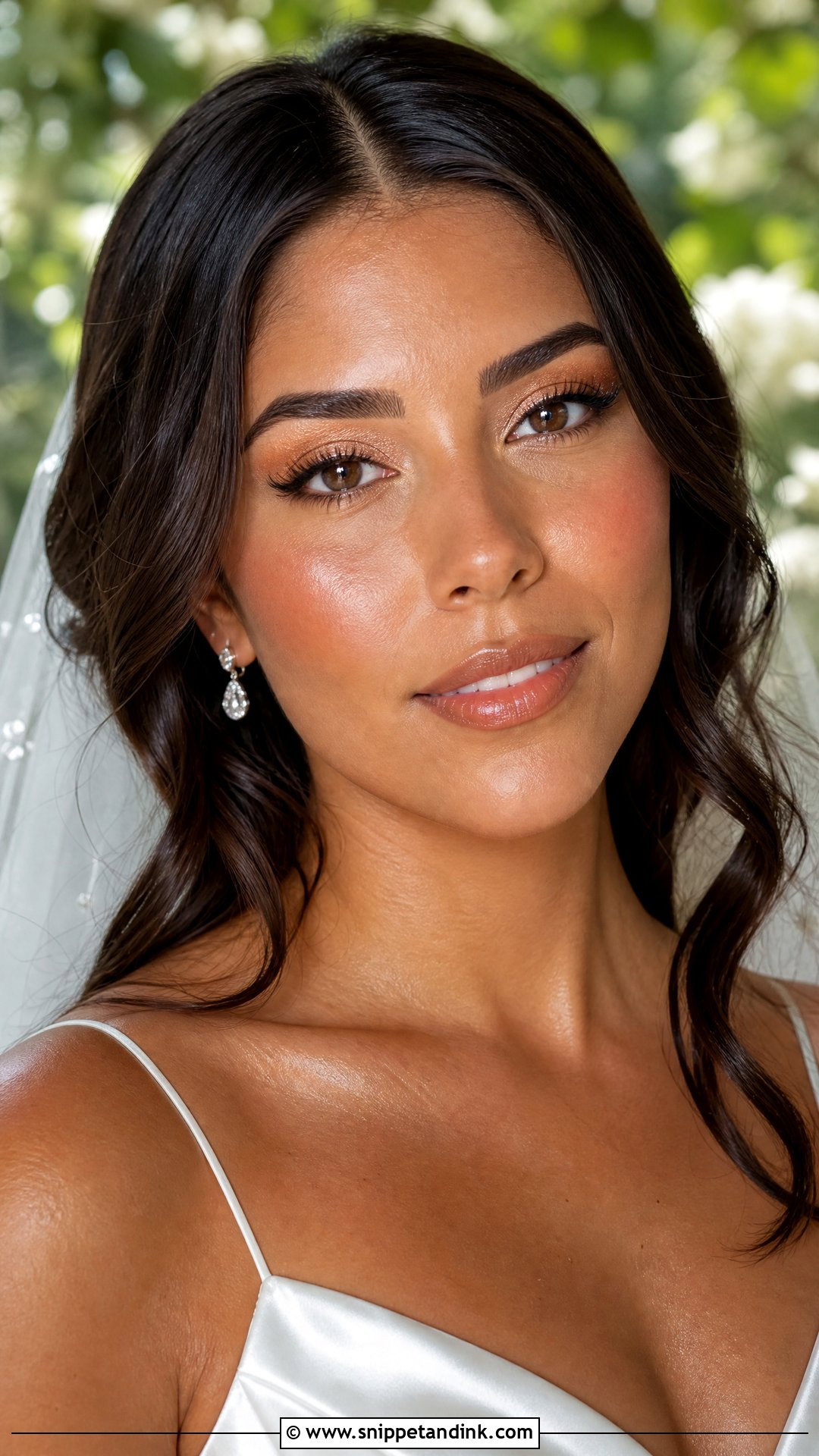 Dewy Wedding Makeup - Snippet and Ink - 30 Simple Wedding Makeup Ideas