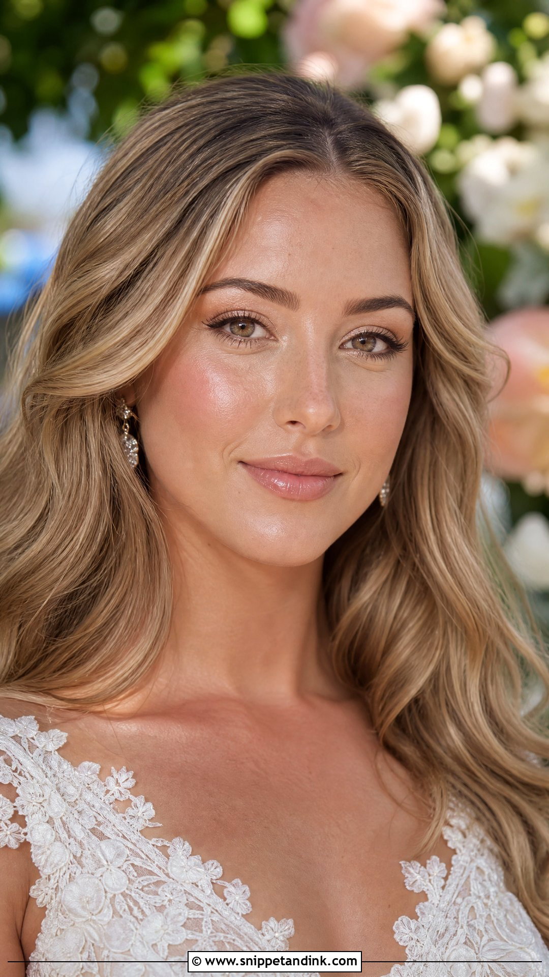 Dewy Wedding Makeup - Snippet and Ink - 30 Wedding Day Makeup Ideas