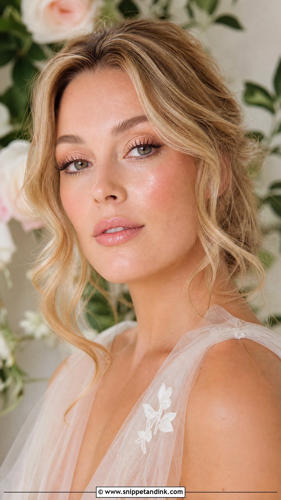 Dewy Wedding Makeup - Snippet and Ink - 30 Wedding Make Up Ideas