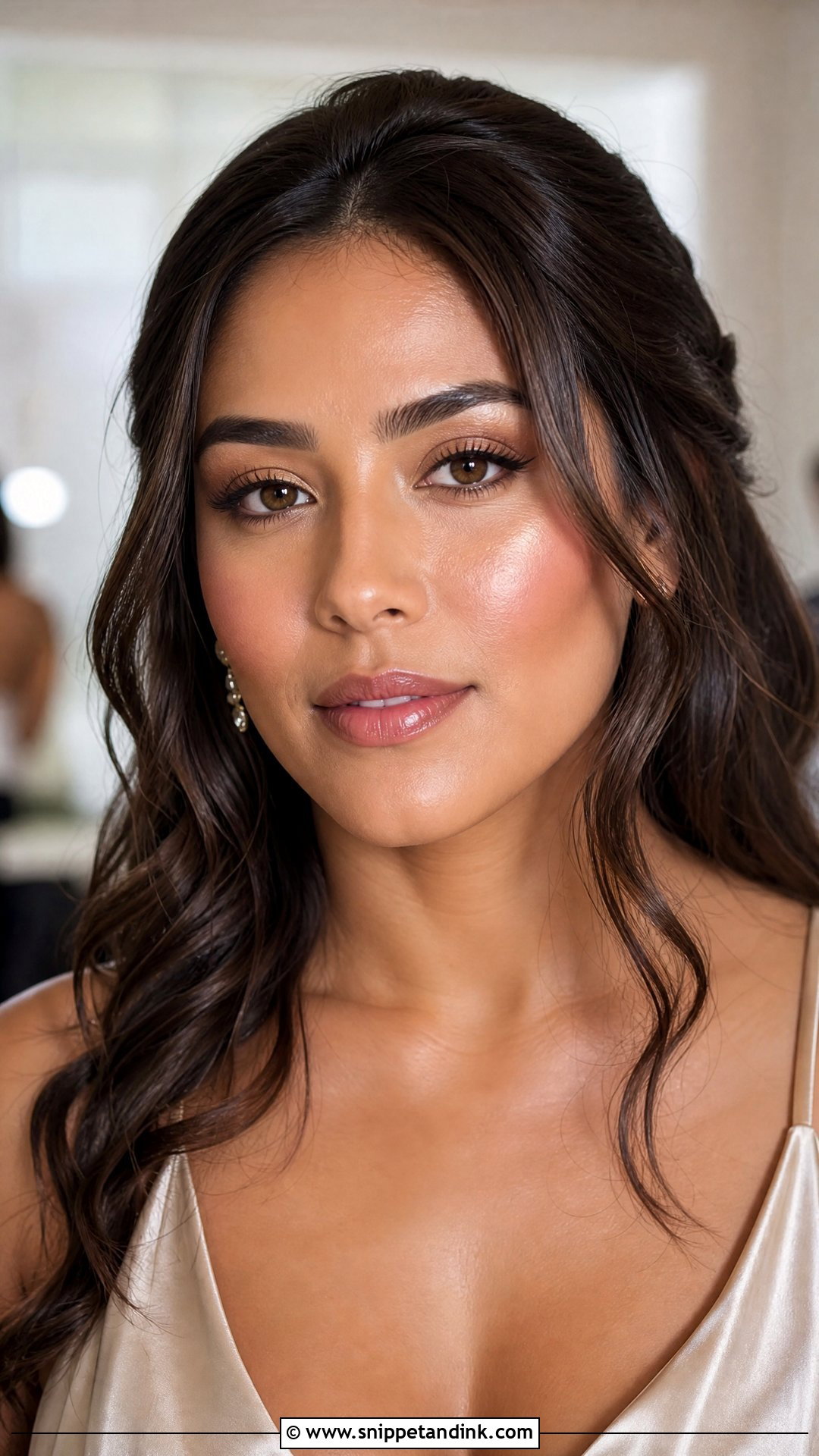 Dewy Wedding Makeup - Snippet and Ink - 20 Easy Wedding Makeup Ideas