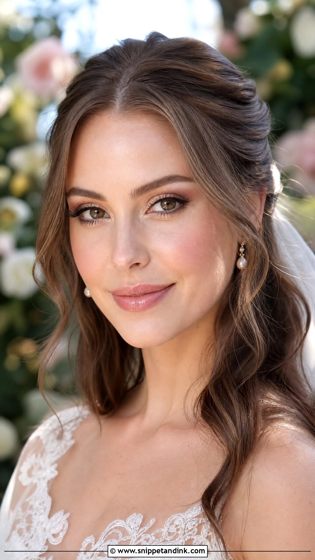 Dewy Wedding Makeup - Snippet and Ink - 20 Fresh Wedding Makeup Ideas