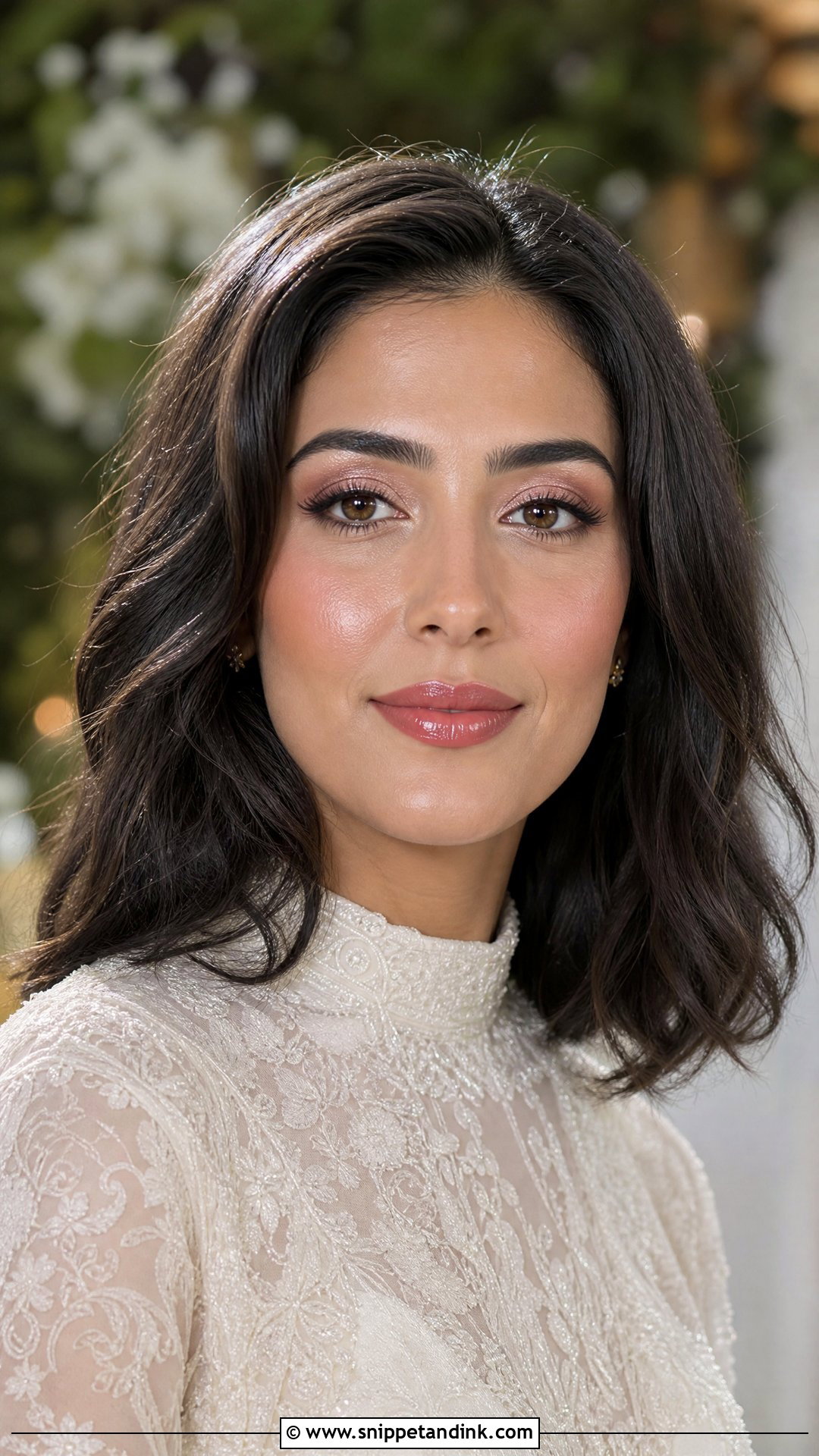 Dewy Wedding Makeup - Snippet and Ink - 20 Light Makeup Looks for Wedding