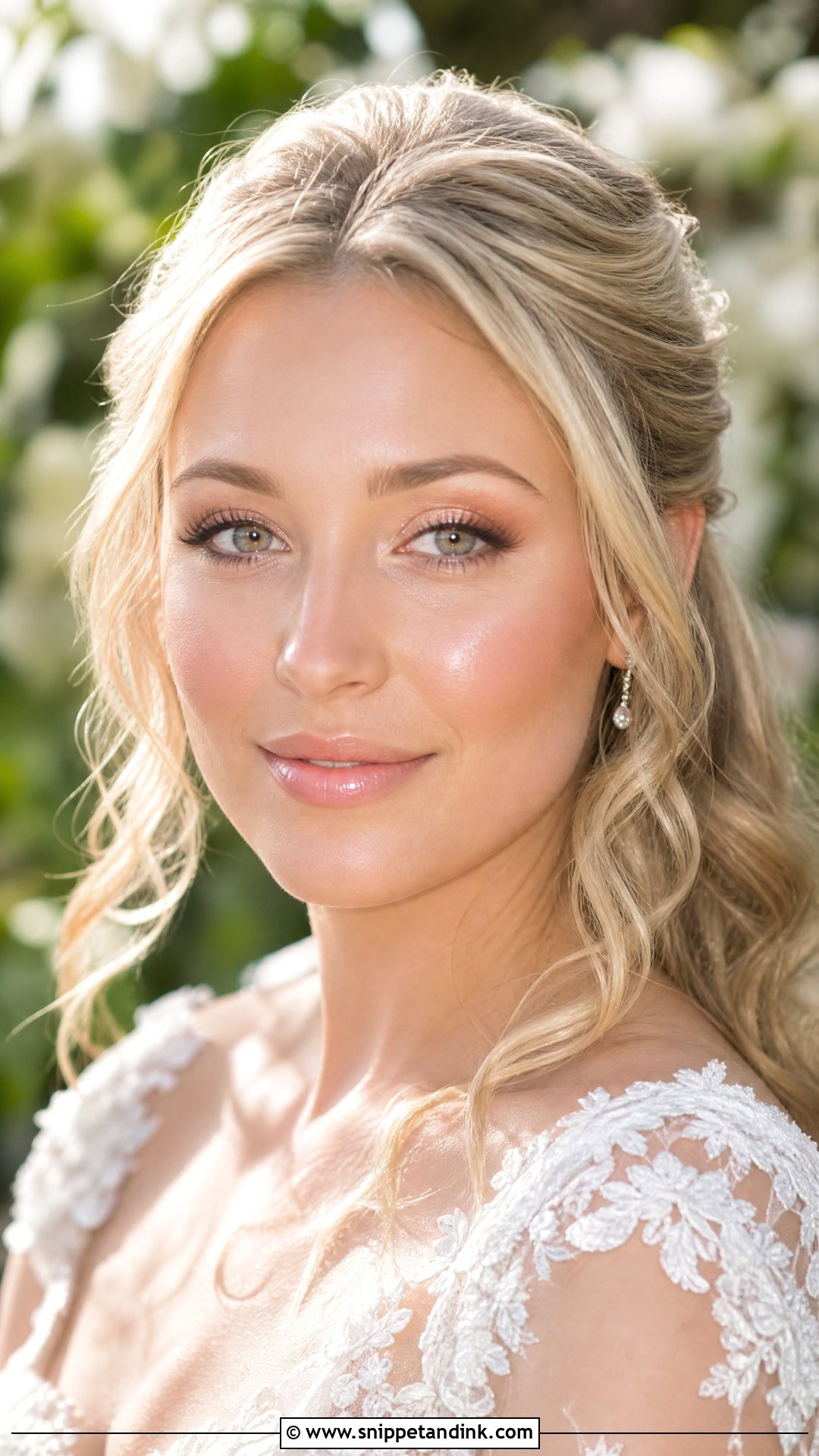 Dewy Wedding Makeup For Blondes - Snippet and Ink - 20 Wedding Makeup for Blondes