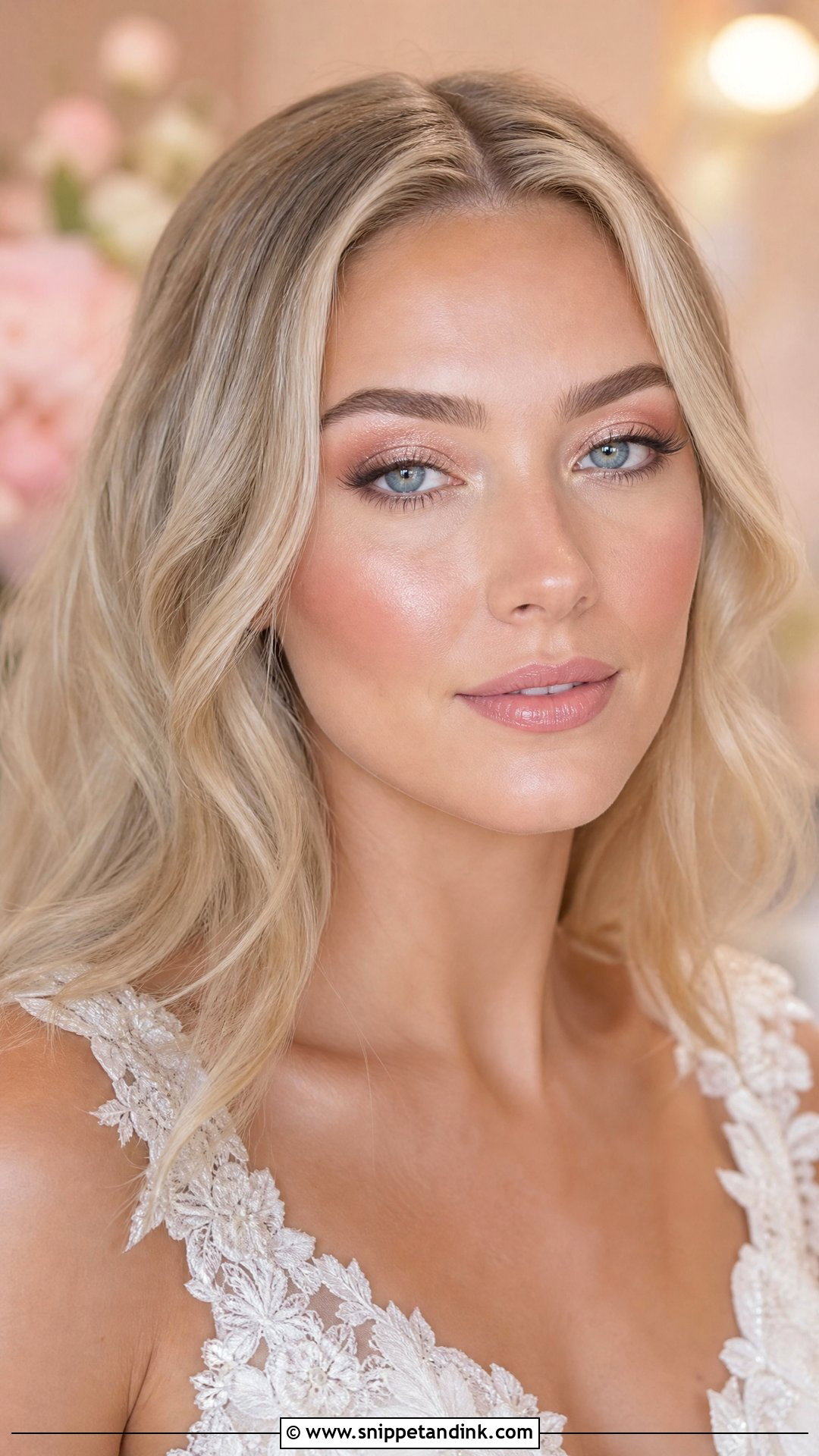 Dewy Wedding Makeup For Blue Eyes - Snippet and Ink - 20 Simple Wedding Makeup for Blue Eyes