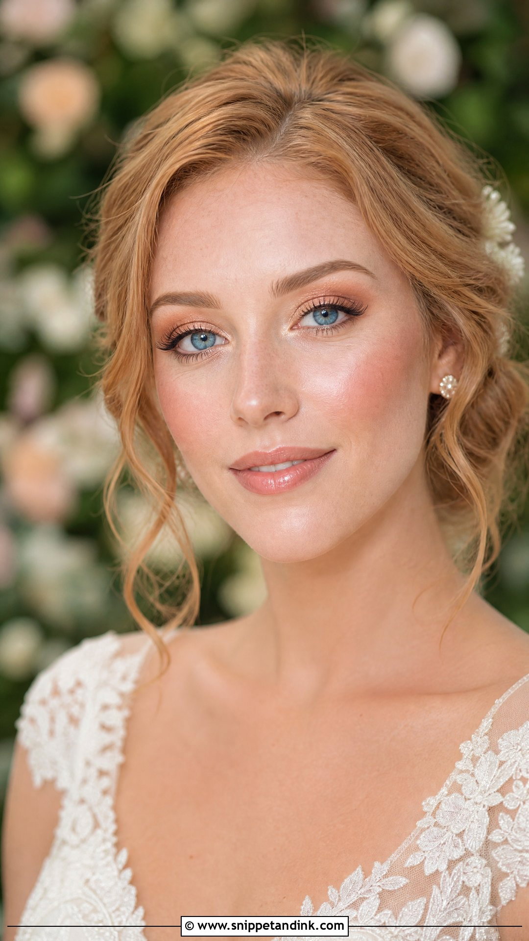 Dewy Wedding Makeup For Blue Eyes - Snippet and Ink - 20 Natural Wedding Make Up for Blue Eyes