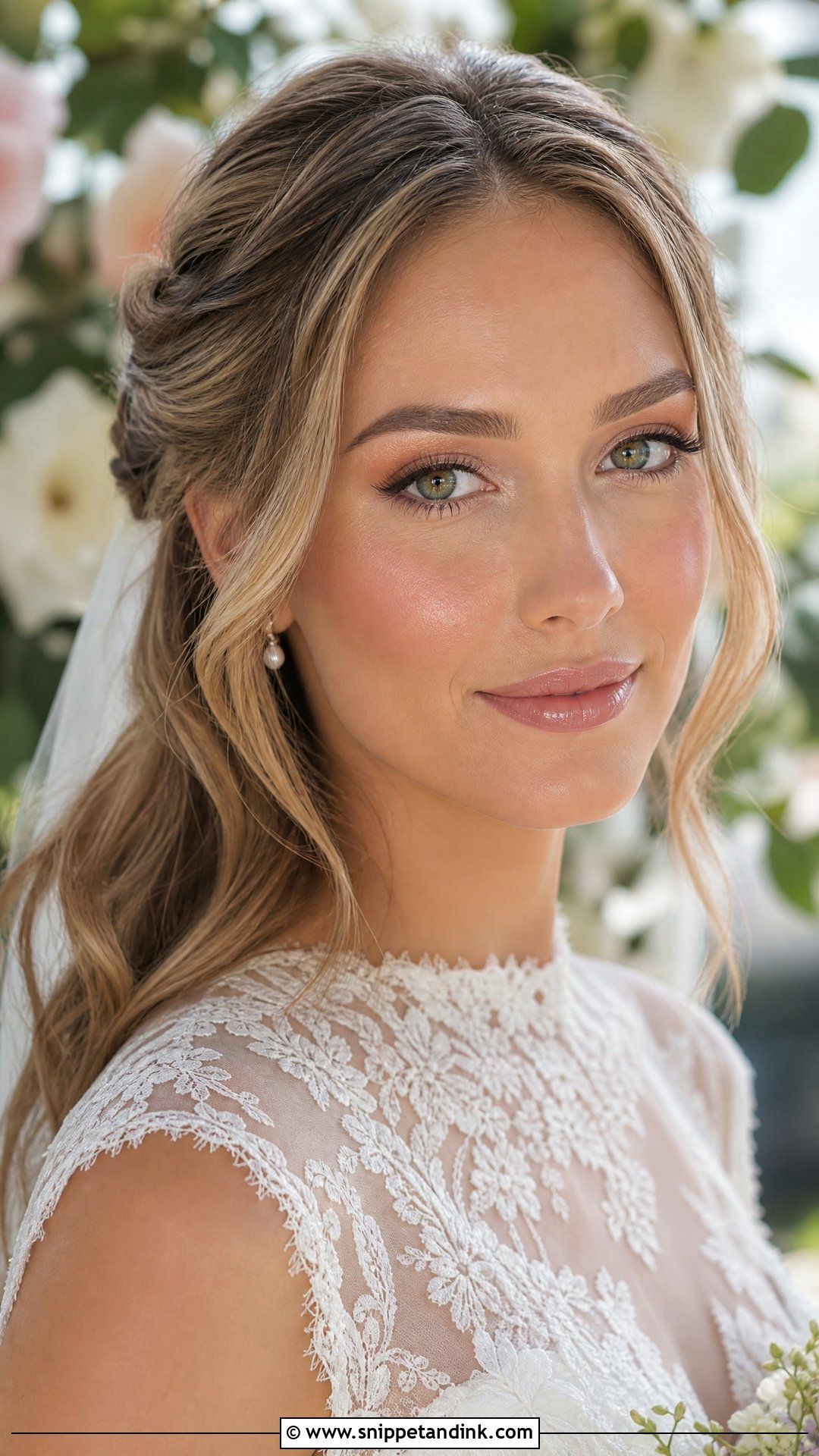 Dewy Wedding Makeup For Bride - Snippet and Ink - 25 Wedding Makeup for Bride Ideas