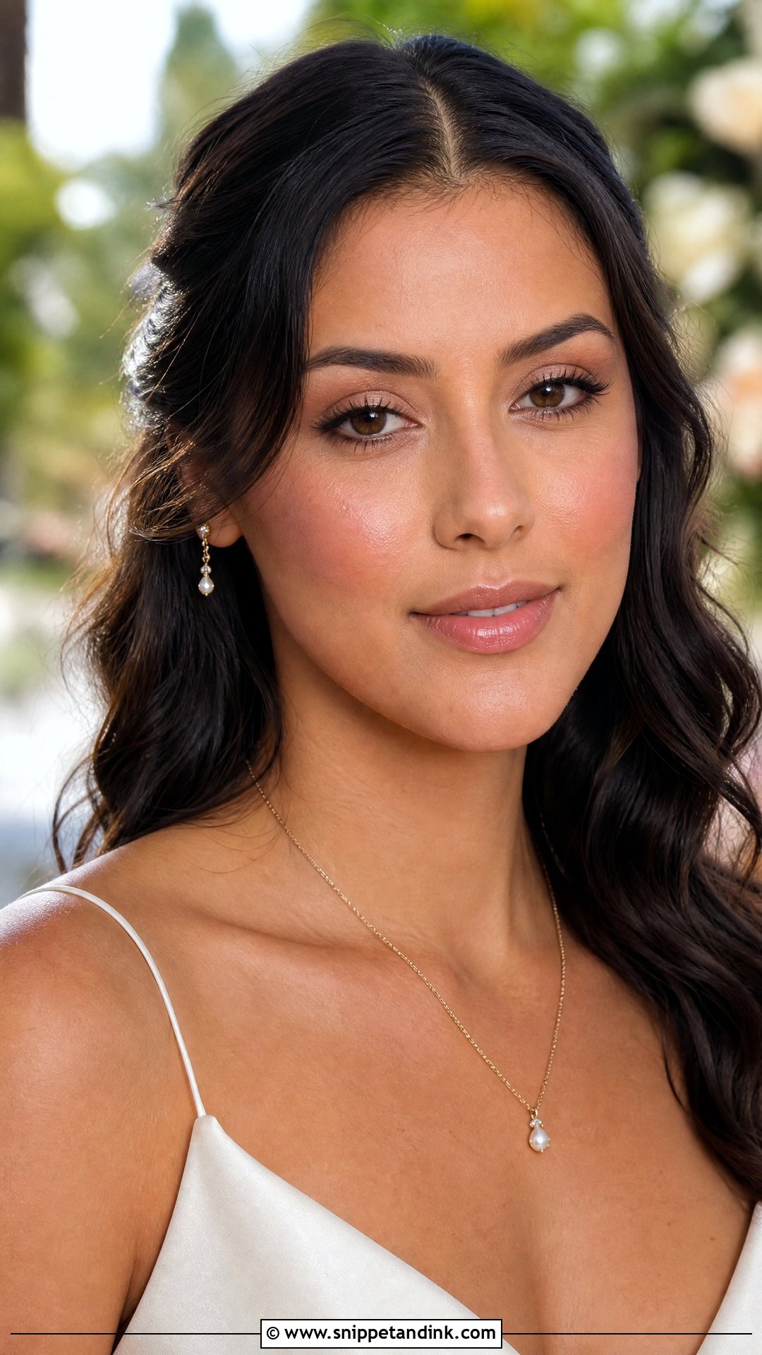 Dewy Wedding Makeup For Brown Eyes - Snippet and Ink - 20 Simple Wedding Makeup for Brown Eyes