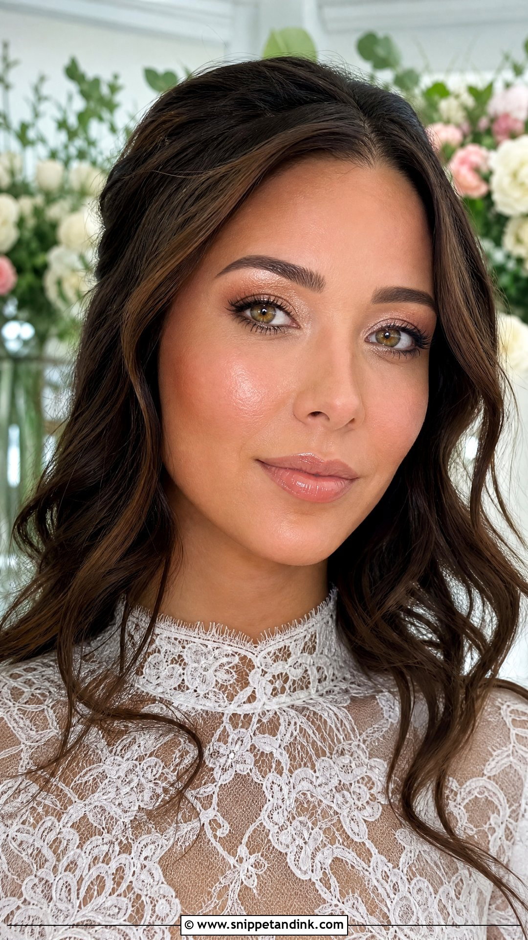 Dewy Wedding Makeup For Hazel Eyes Brunette - Snippet and Ink - 20 Wedding Makeup for Hazel Eyes Brunette