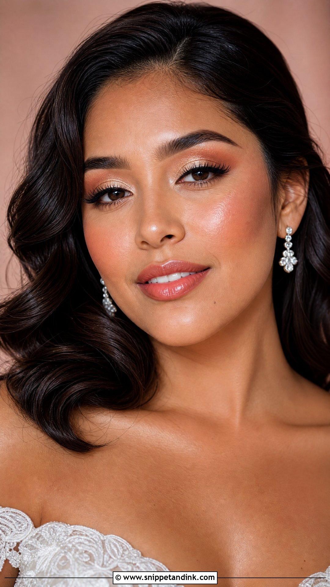 Dewy Wedding Makeup For Hooded Eyes - Snippet and Ink - 20 Wedding Makeup Hooded Eyes Brides