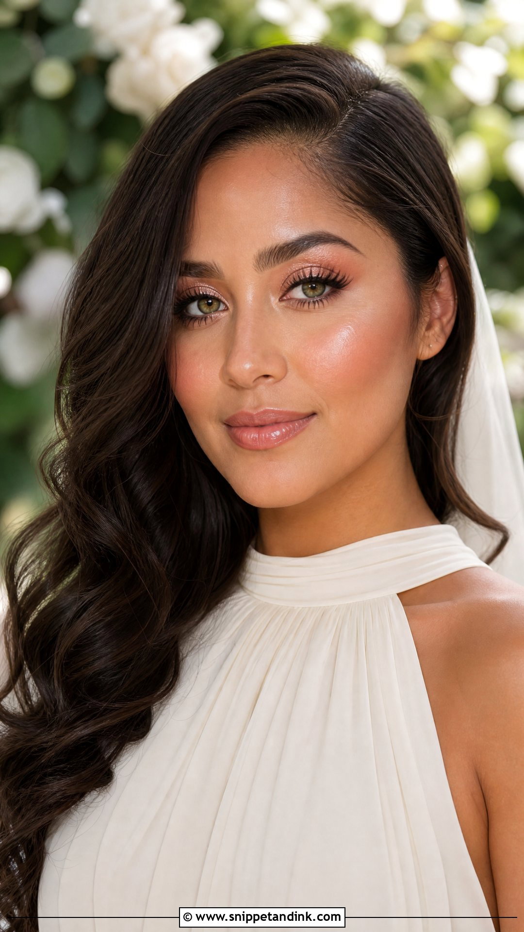 Dewy Wedding Makeup for Green Eyes - Snippet and Ink - 20 Soft Wedding Makeup for Green Eyes