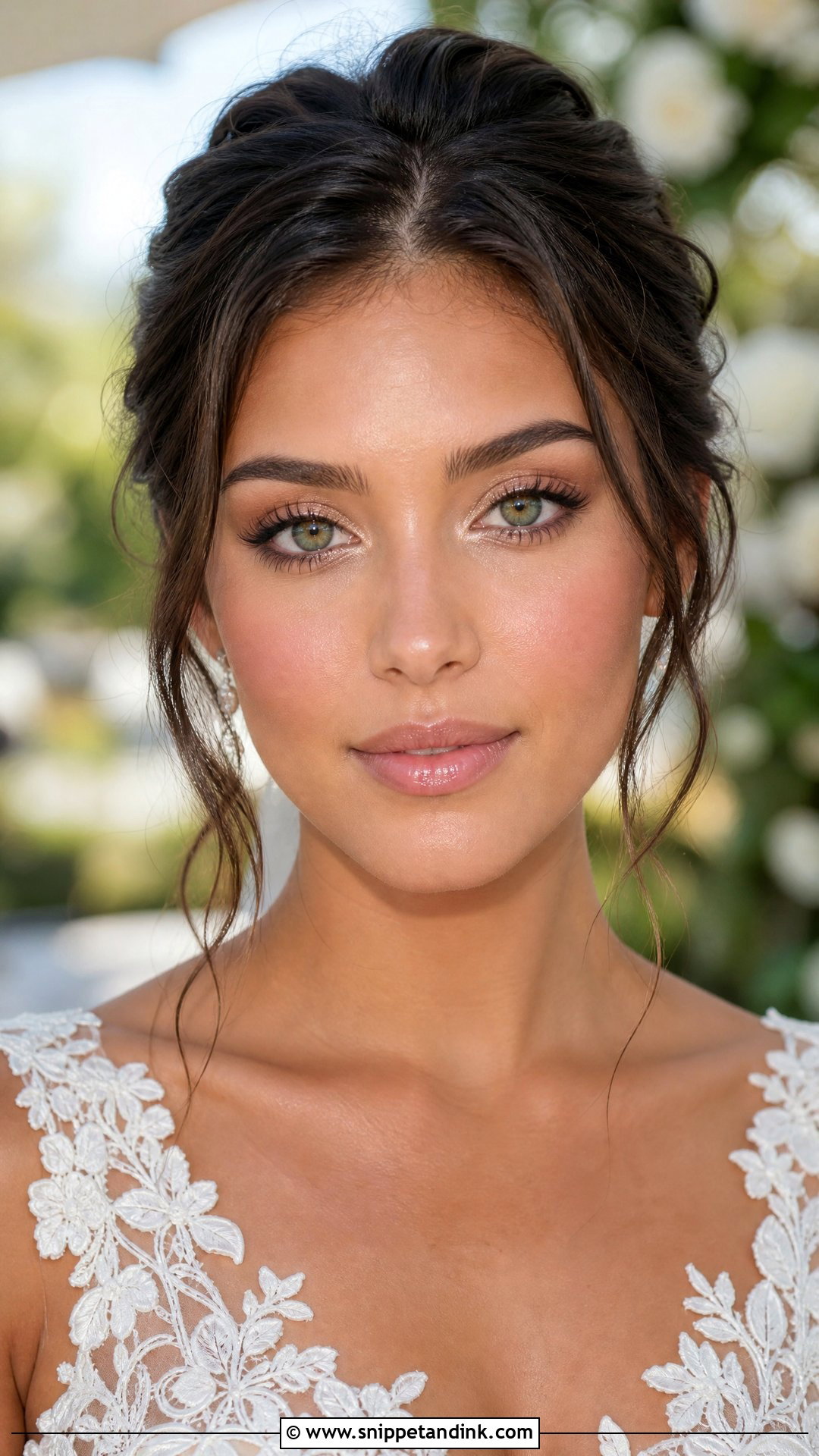 Dewy Wedding Makeup for Green Eyes - Snippet and Ink - 20 Natural Wedding Make Up for Green Eyes
