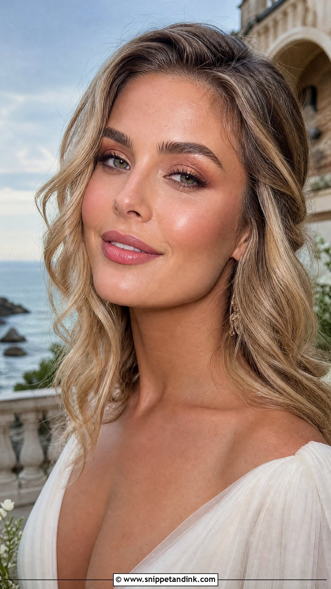 Dewy Wedding Makeup for Hazel Eyes - Snippet and Ink - 25 Wedding Makeup for Hazel Eyes