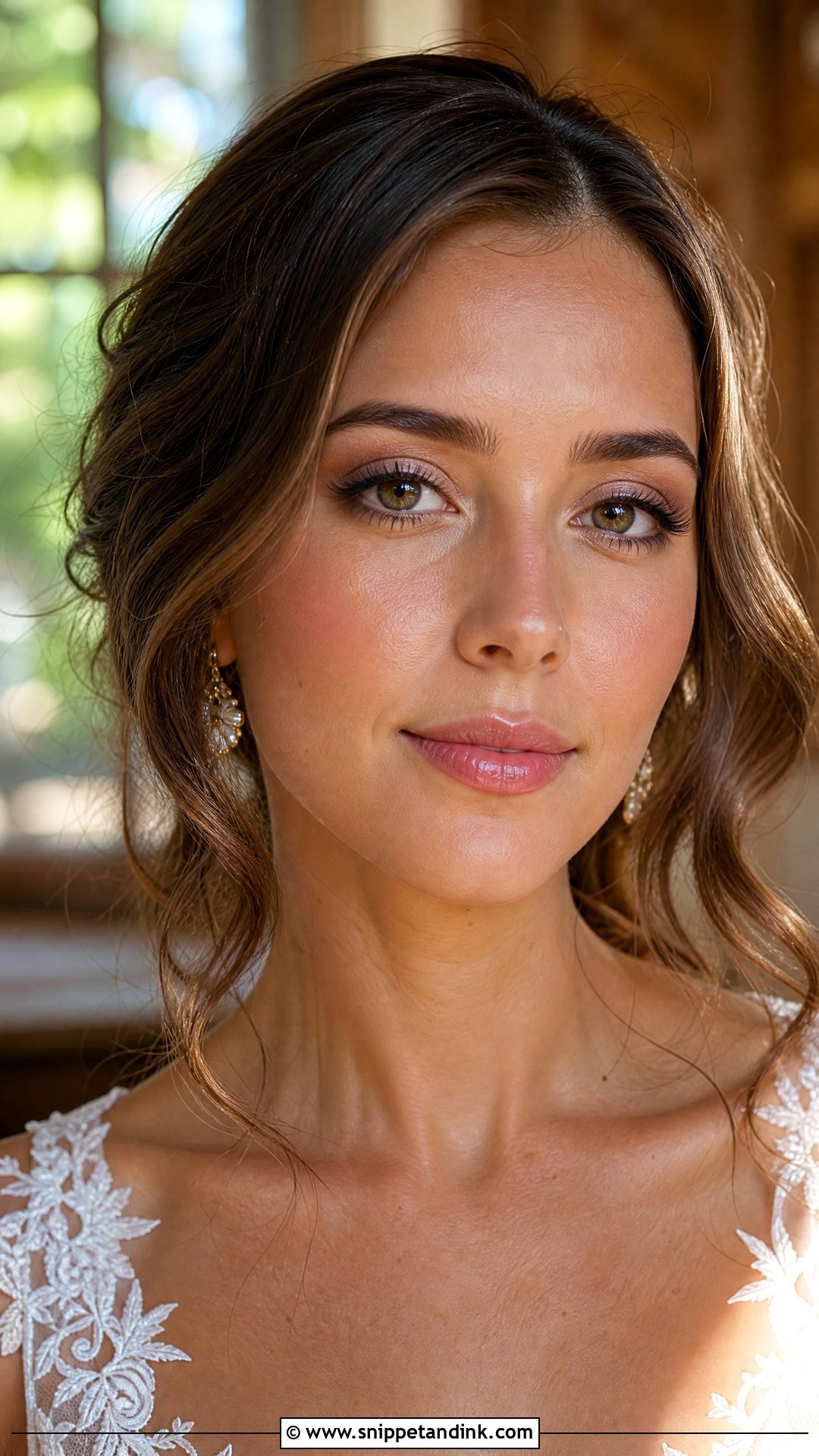 Dewy Wedding Makeup for Hooded Eyes - Snippet and Ink - 25 Wedding Makeup for Hooded Eyes